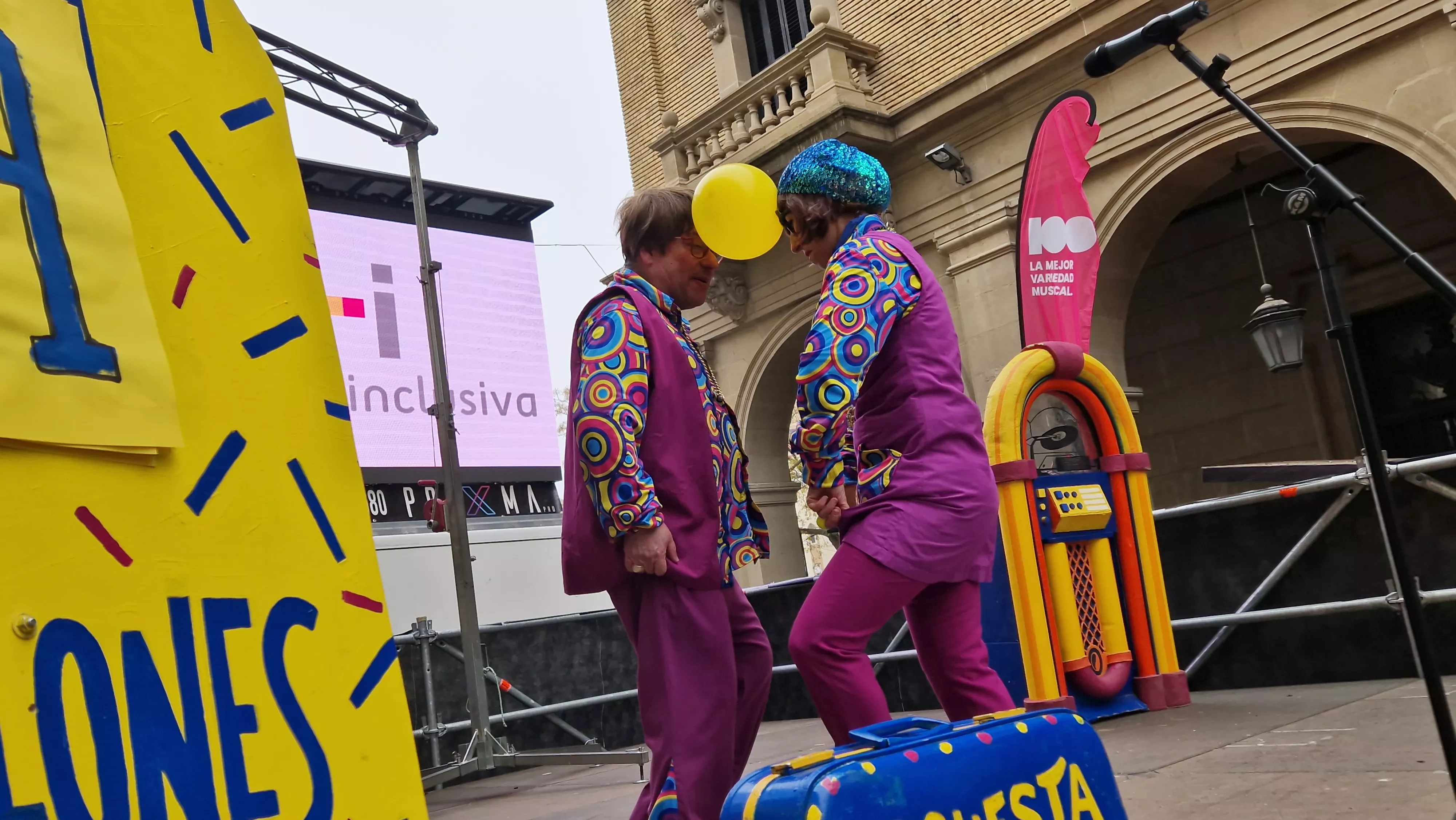 Campanadas infantiles de Huesca 2024-2025 con La PAI. Foto Myriam Martínez 