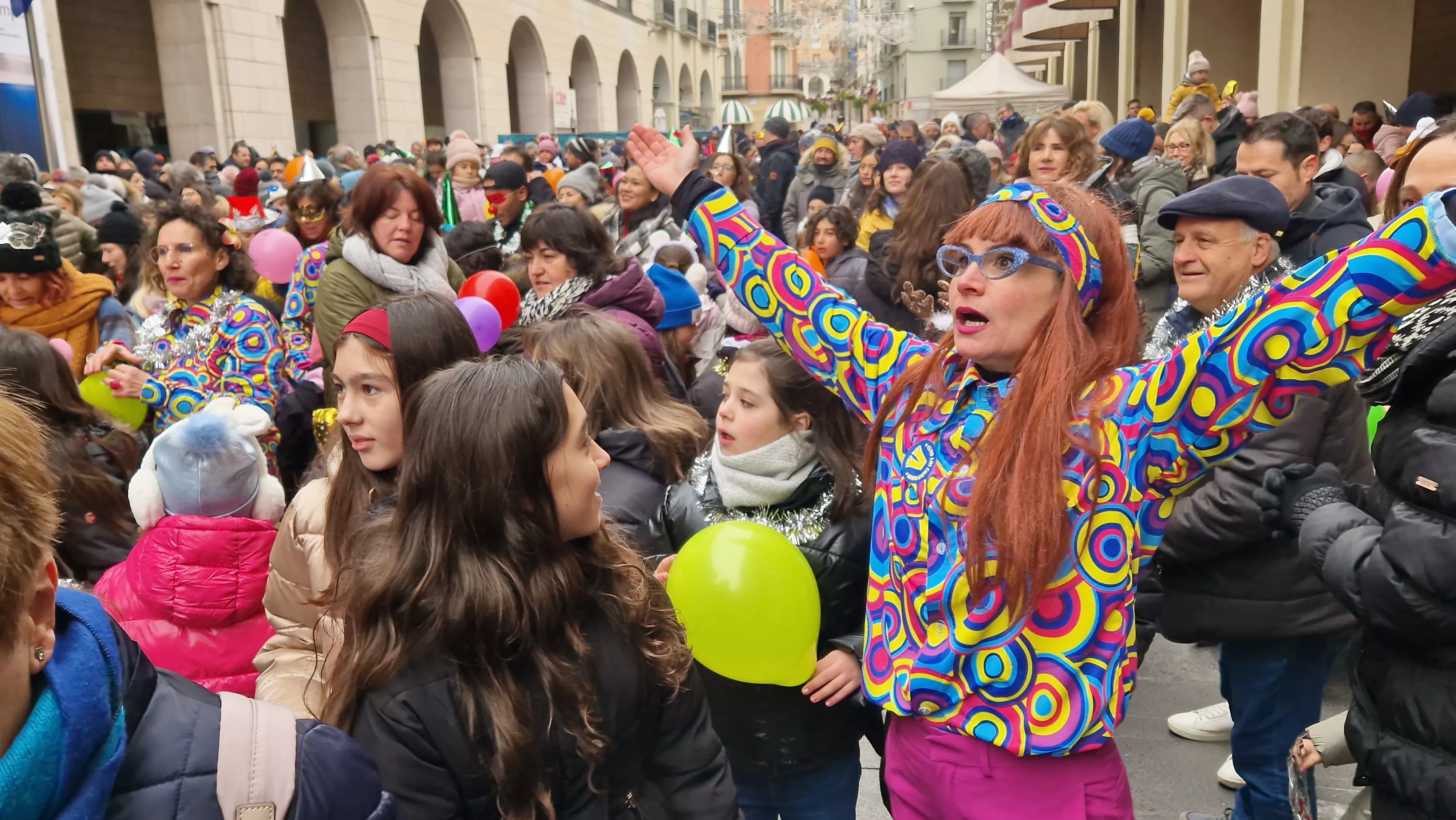 Campanadas infantiles de Huesca 2024-2025 con La PAI. Foto Myriam Martínez 