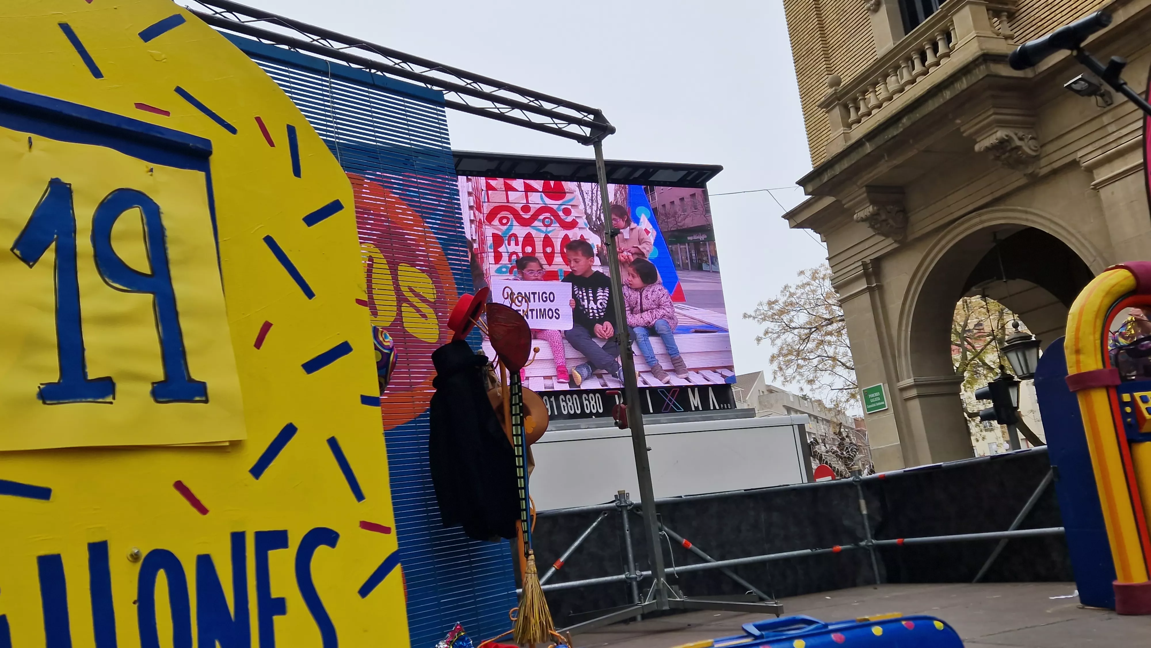 Campanadas infantiles de Huesca 2024 2025. Foto Myriam Martínez 
