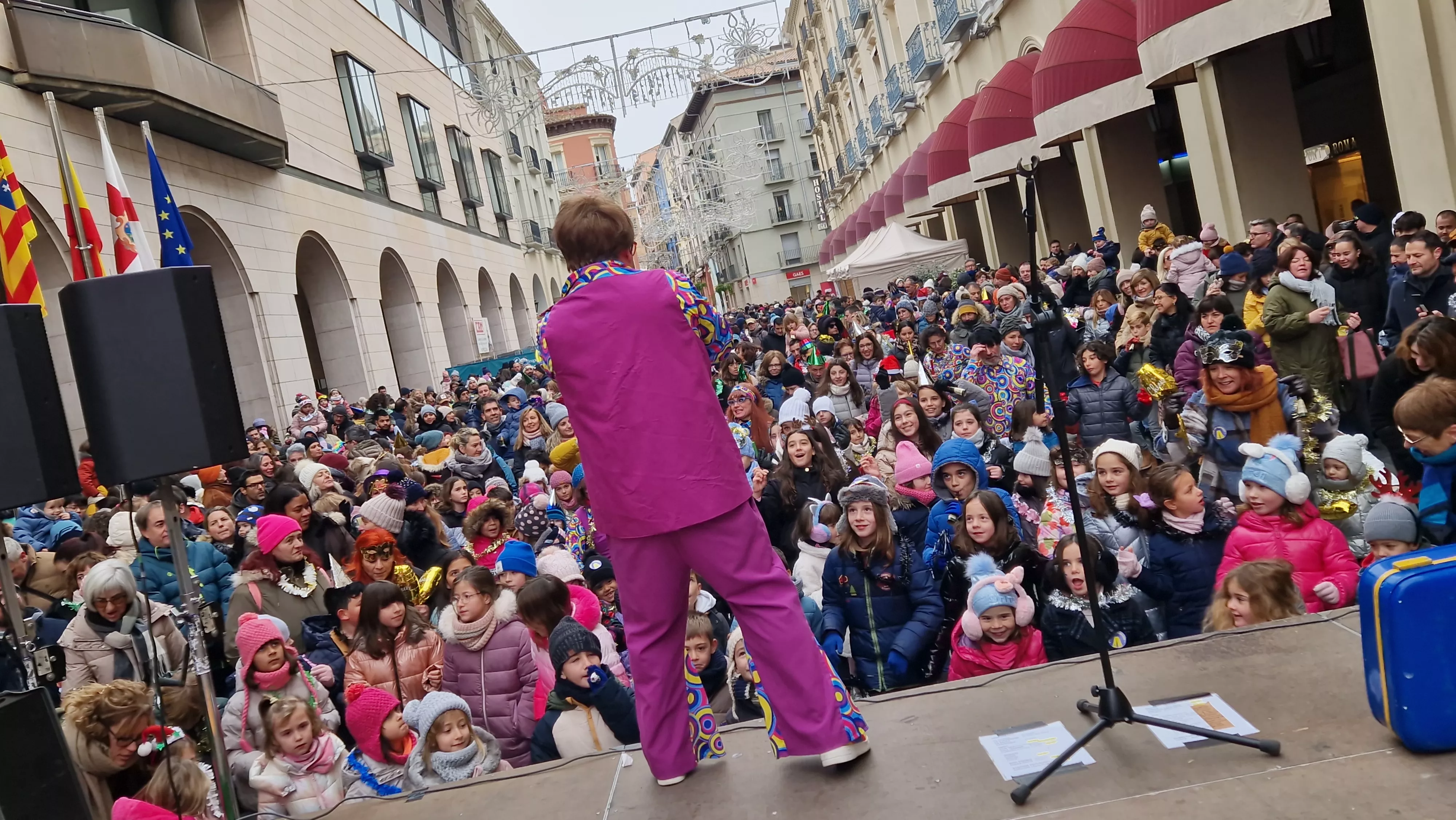 Campanadas infantiles de Huesca 2024-2025. Foto Myriam Martínez 