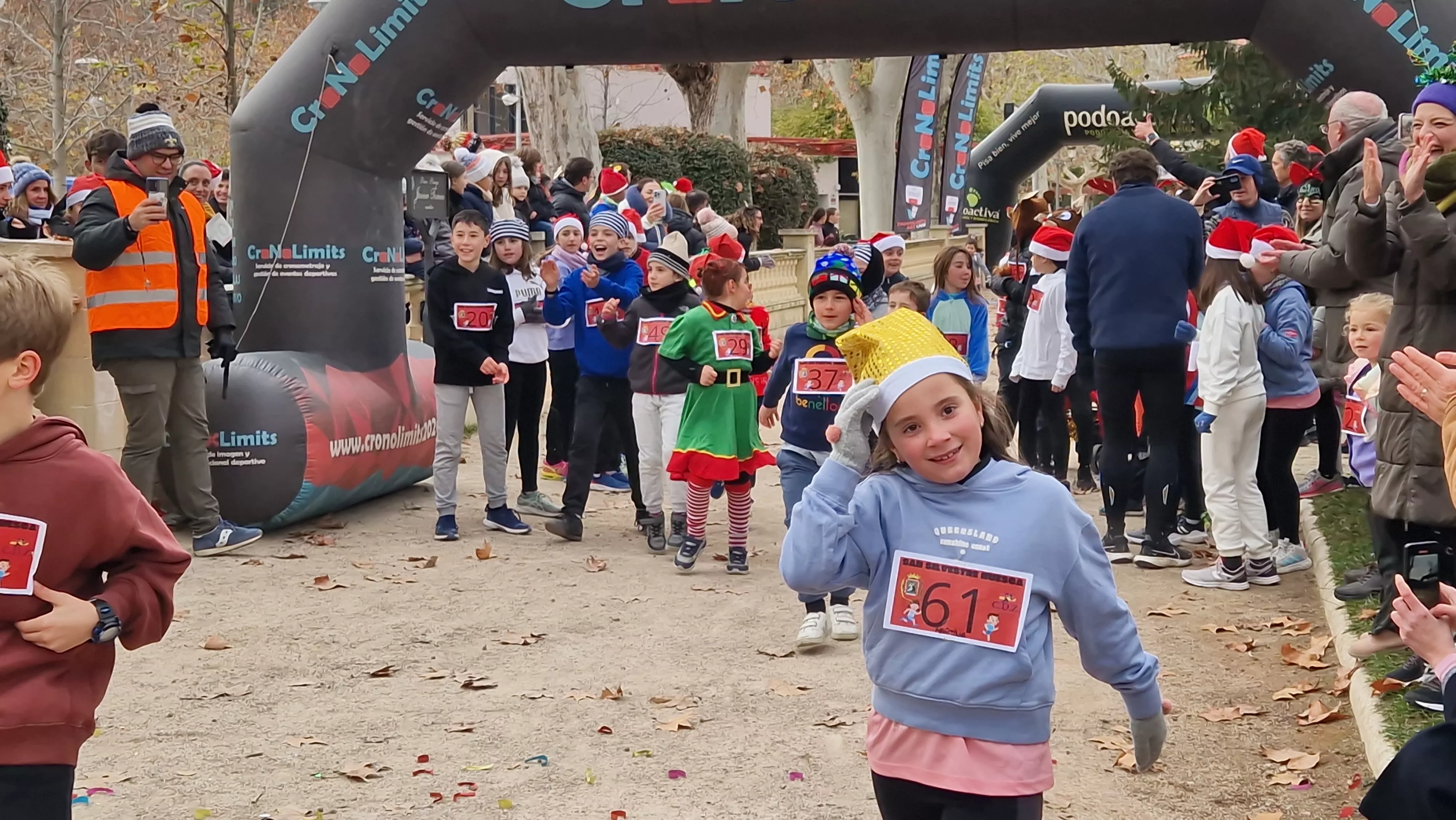 San Silvestre de Huesca 2024. Foto Myriam Martínez 