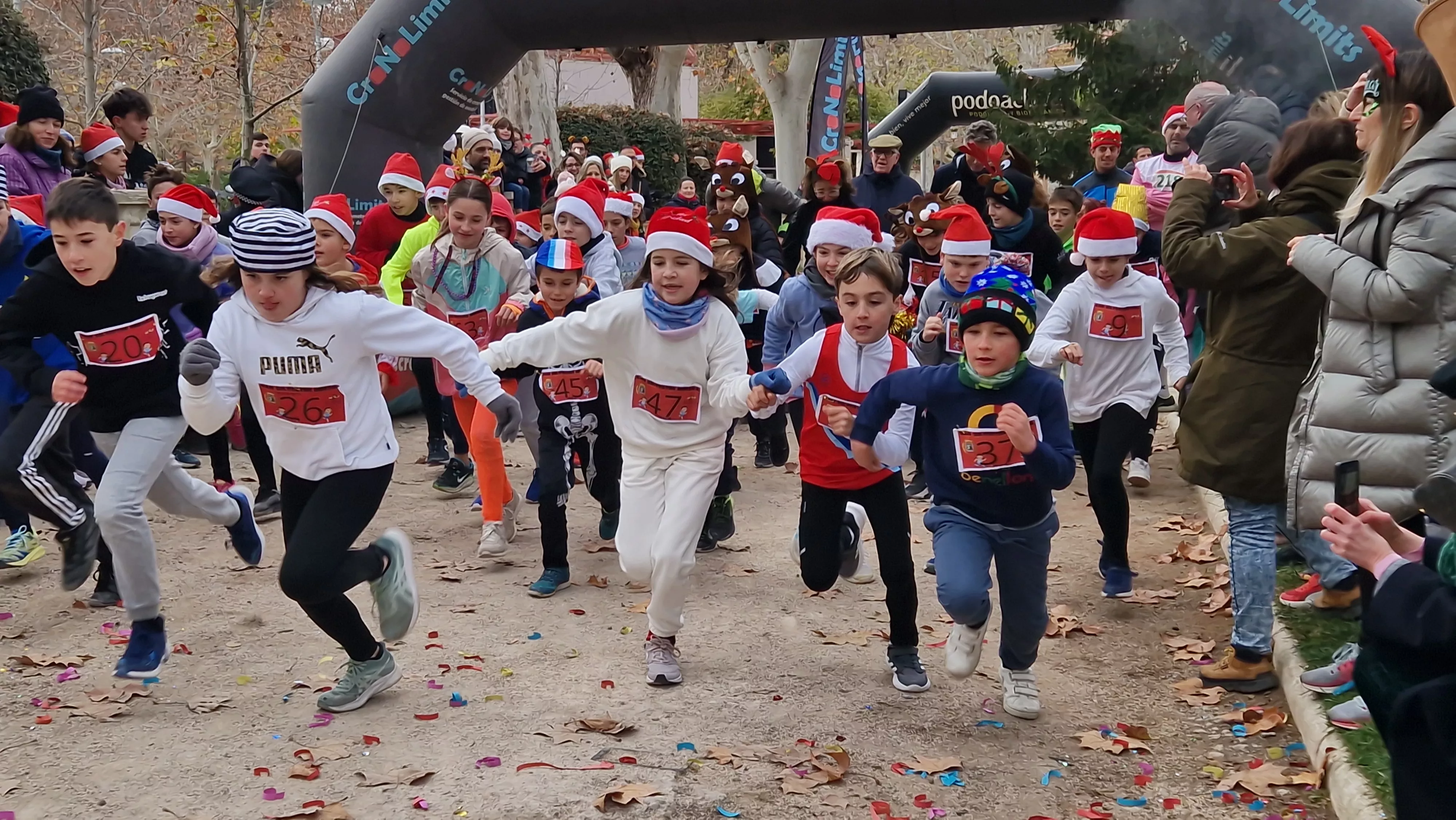 San Silvestre de Huesca 2024. Foto Myriam Martínez 