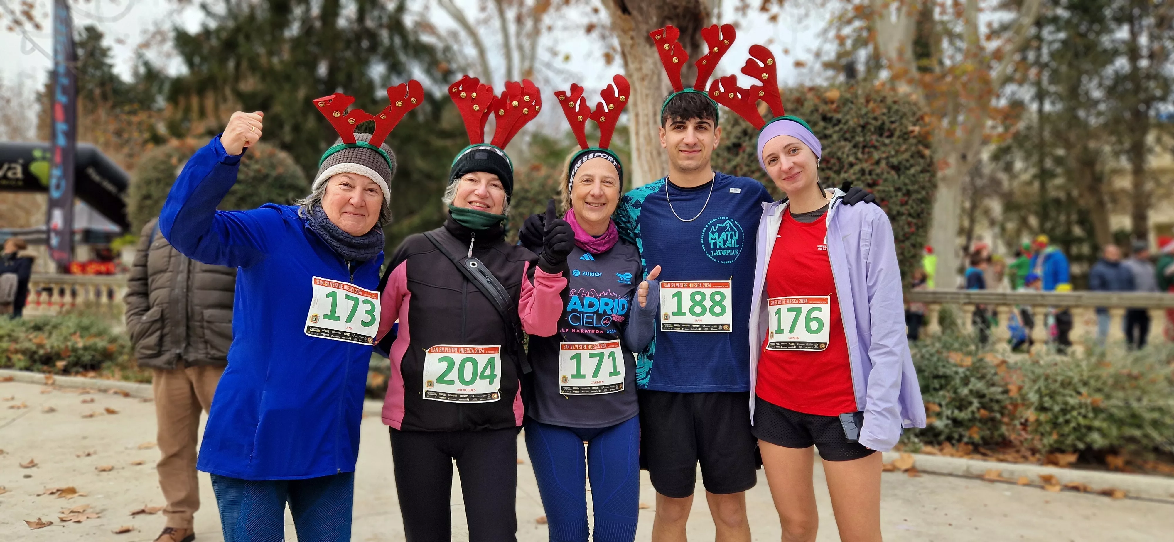 San Silvestre de Huesca 2024. Foto Myriam Martínez 