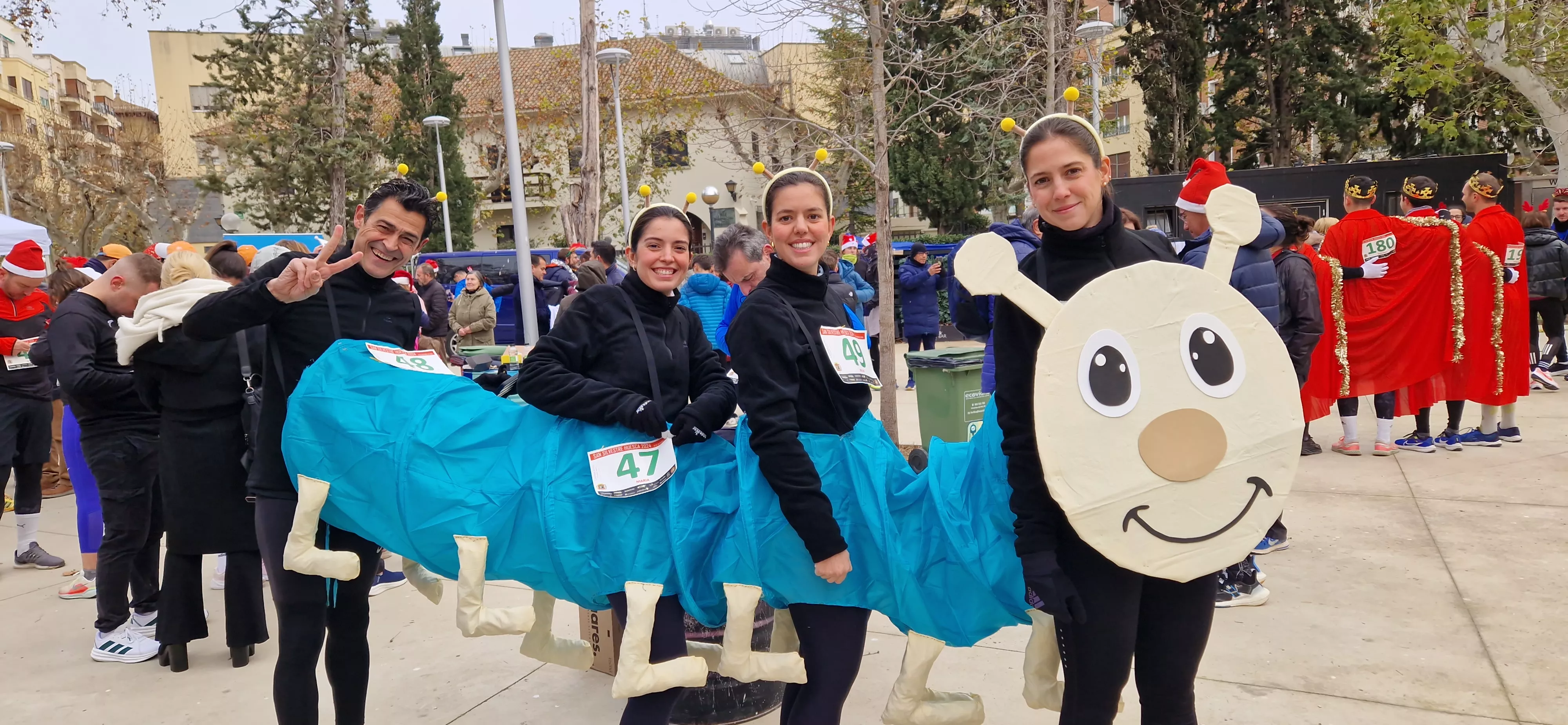 San Silvestre de Huesca 2024. Foto Myriam Martínez 