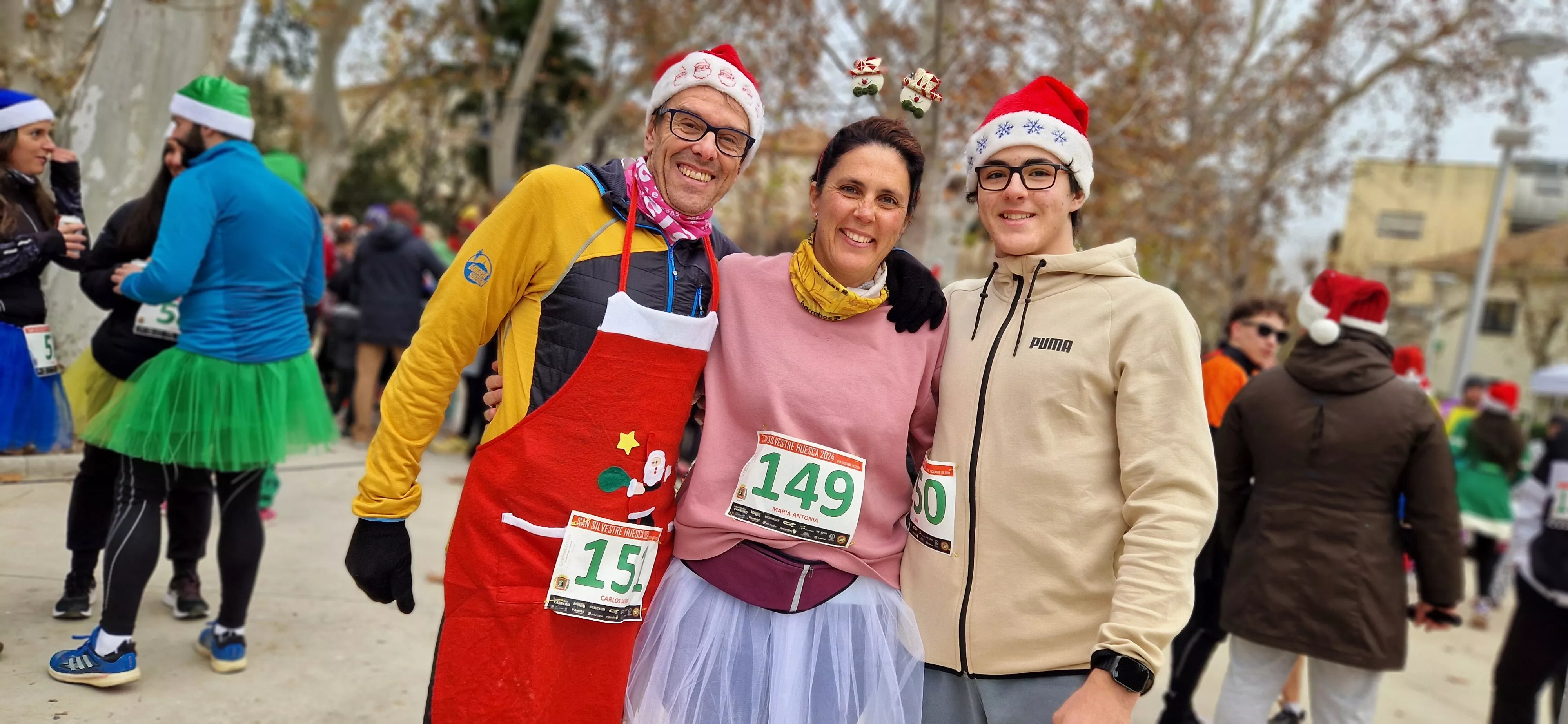 San Silvestre de Huesca 2024. Foto Myriam Martínez 