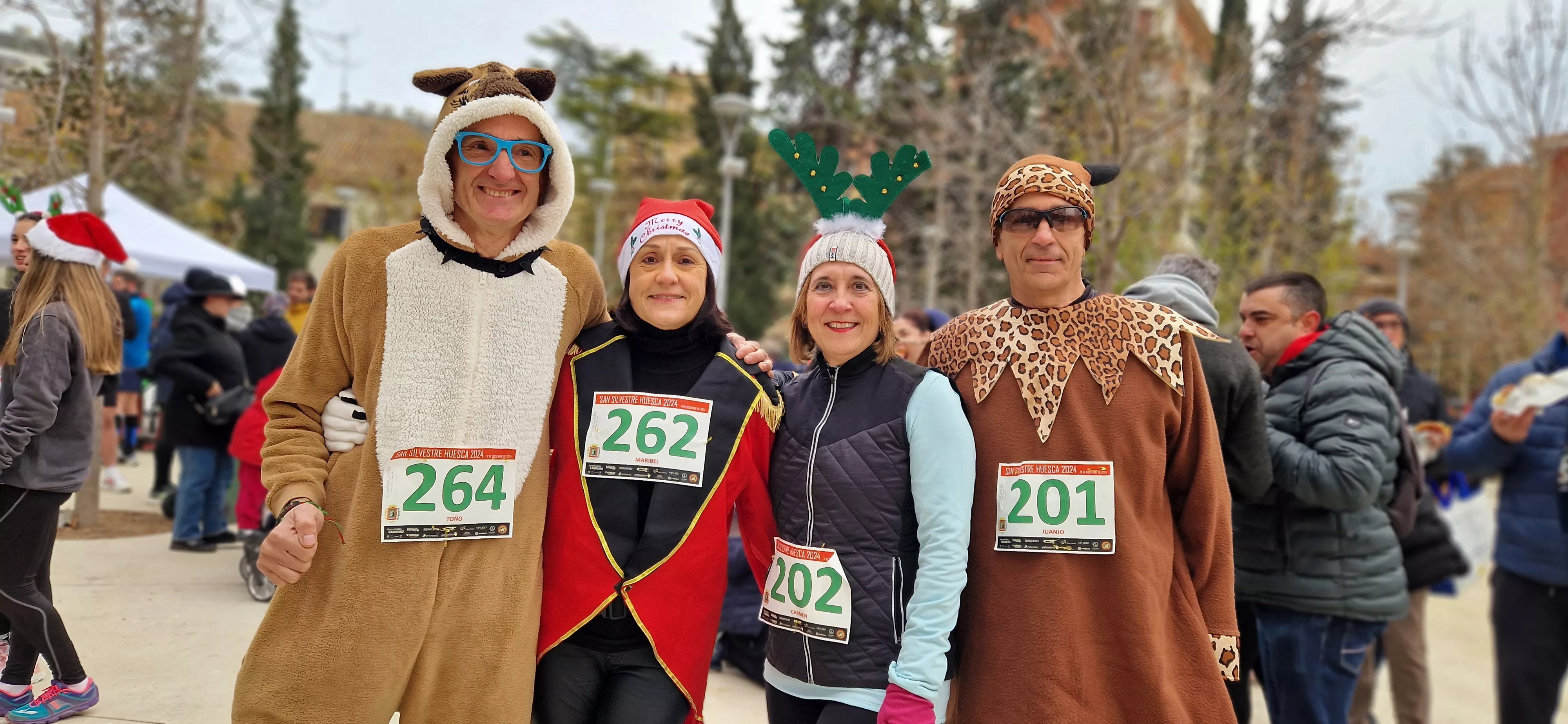 San Silvestre de Huesca 2024. Foto Myriam Martínez 