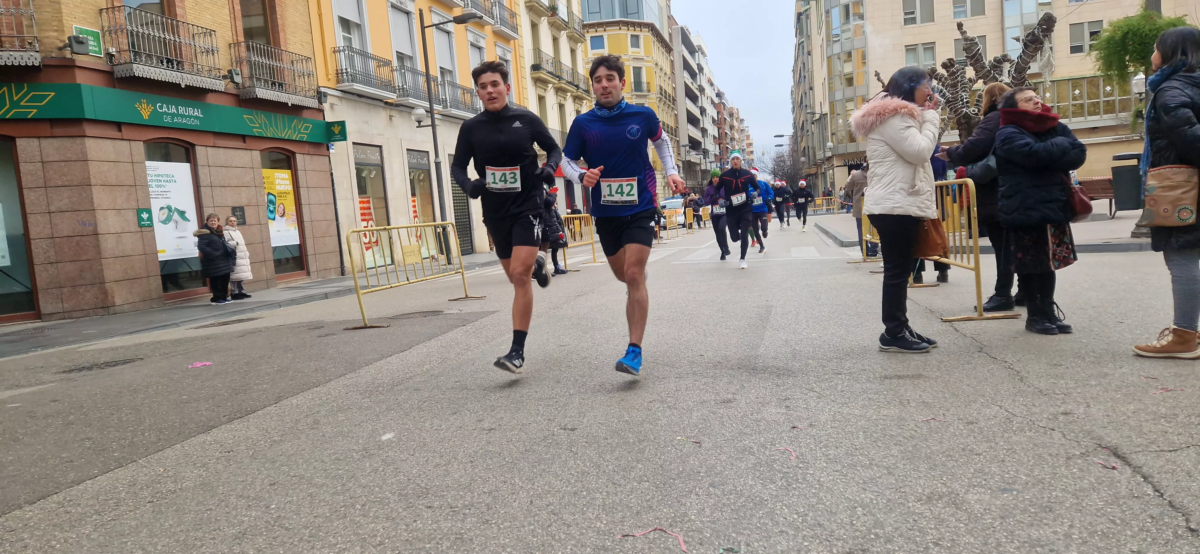 San Silvestre de Huesca 2024. Foto Myriam Martínez 