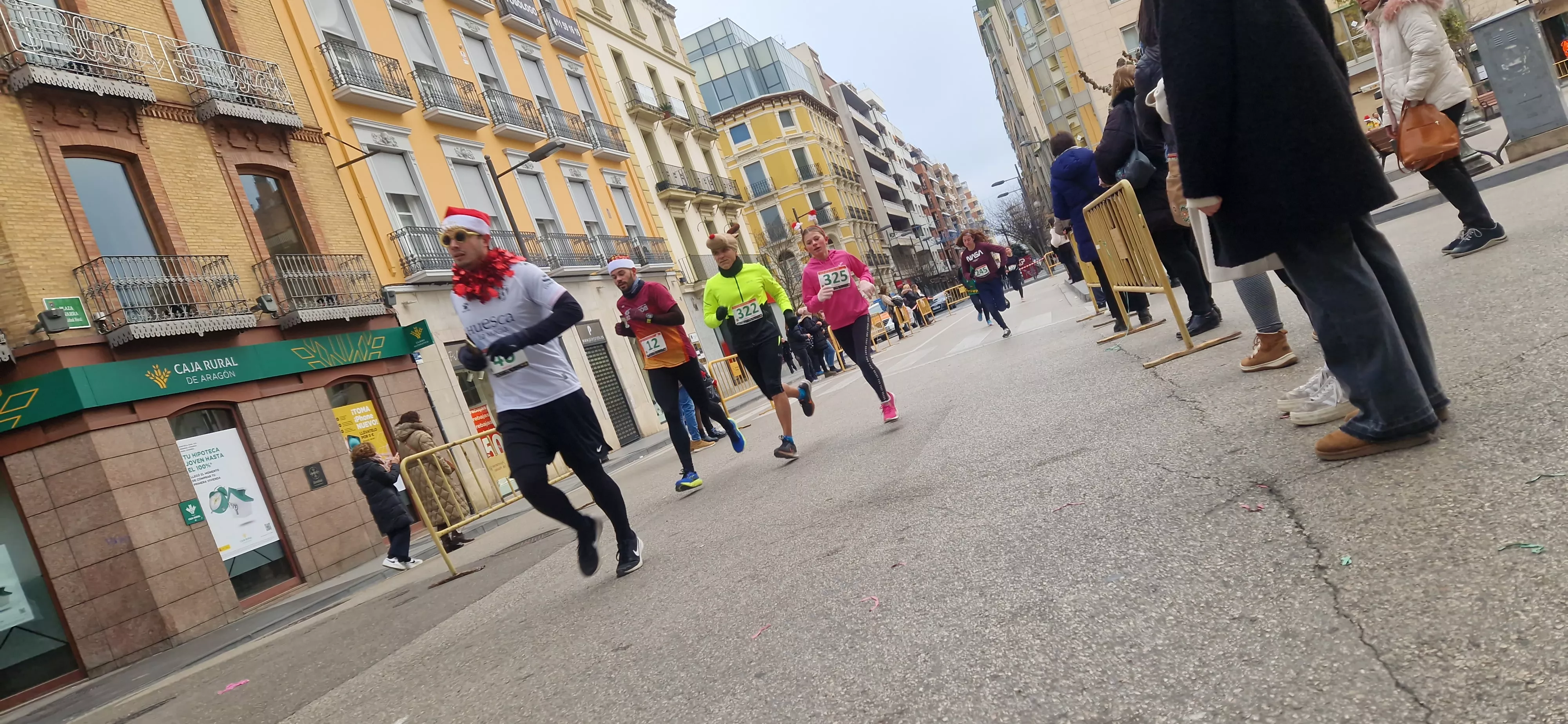 San Silvestre de Huesca 2024. Foto Myriam Martínez 
