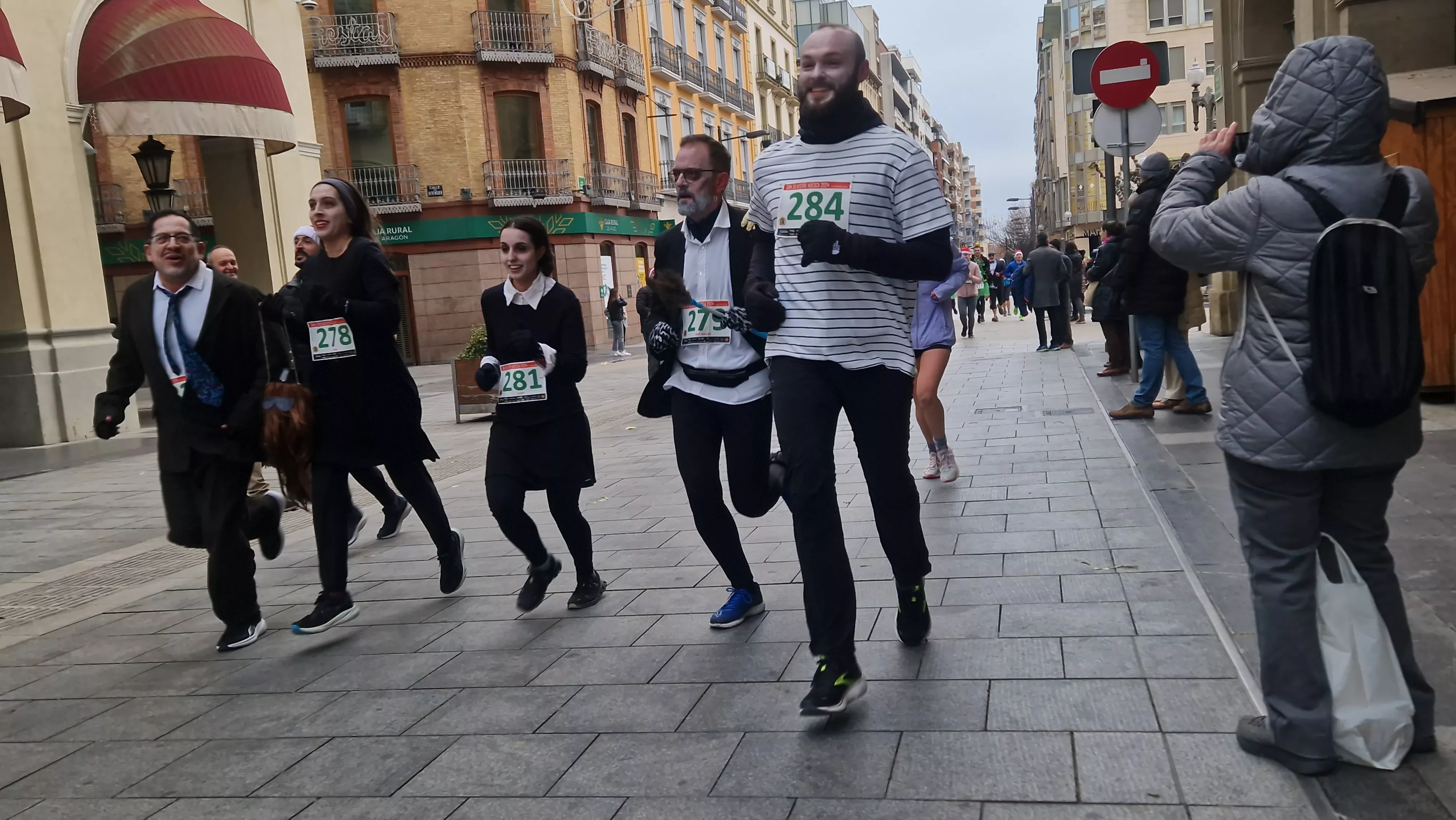 San Silvestre de Huesca 2024. Foto Myriam Martínez 
