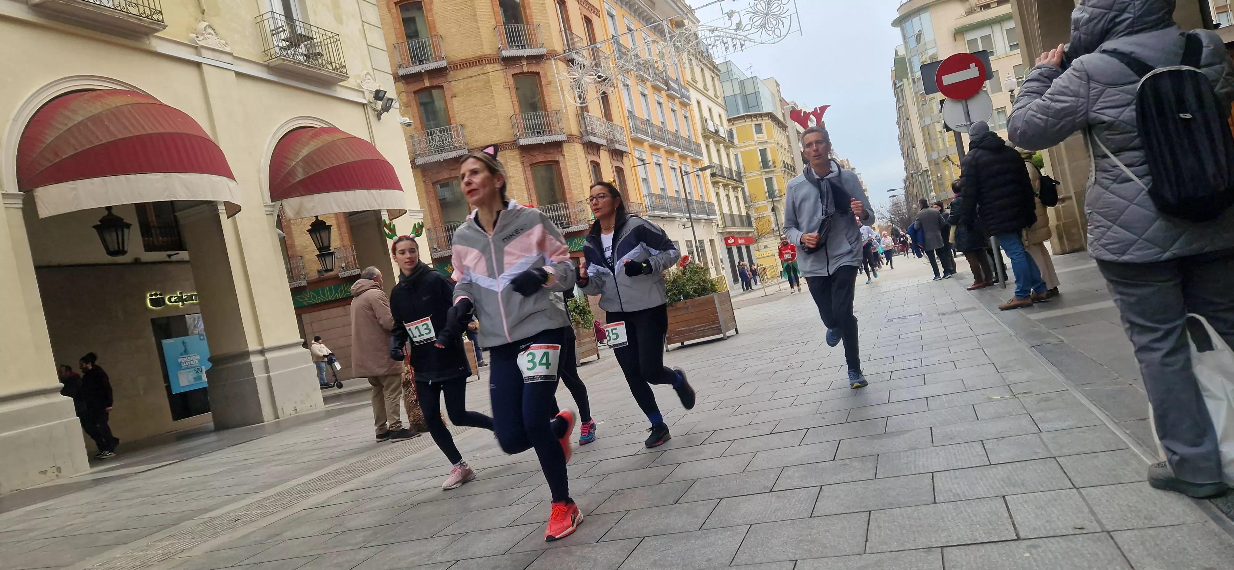 San Silvestre de Huesca 2024. Foto Myriam Martínez 
