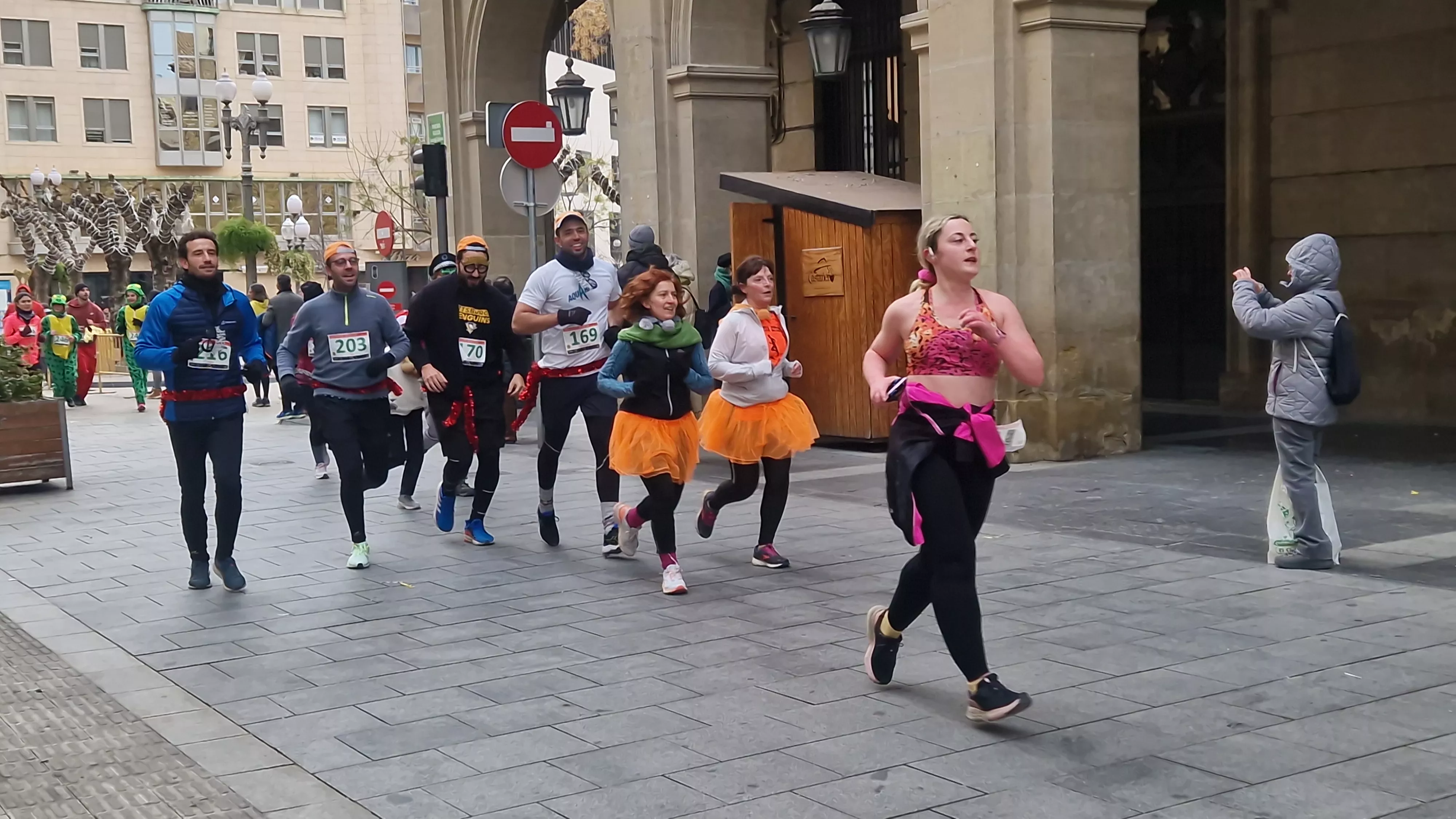 San Silvestre de Huesca 2024. Foto Myriam Martínez 
