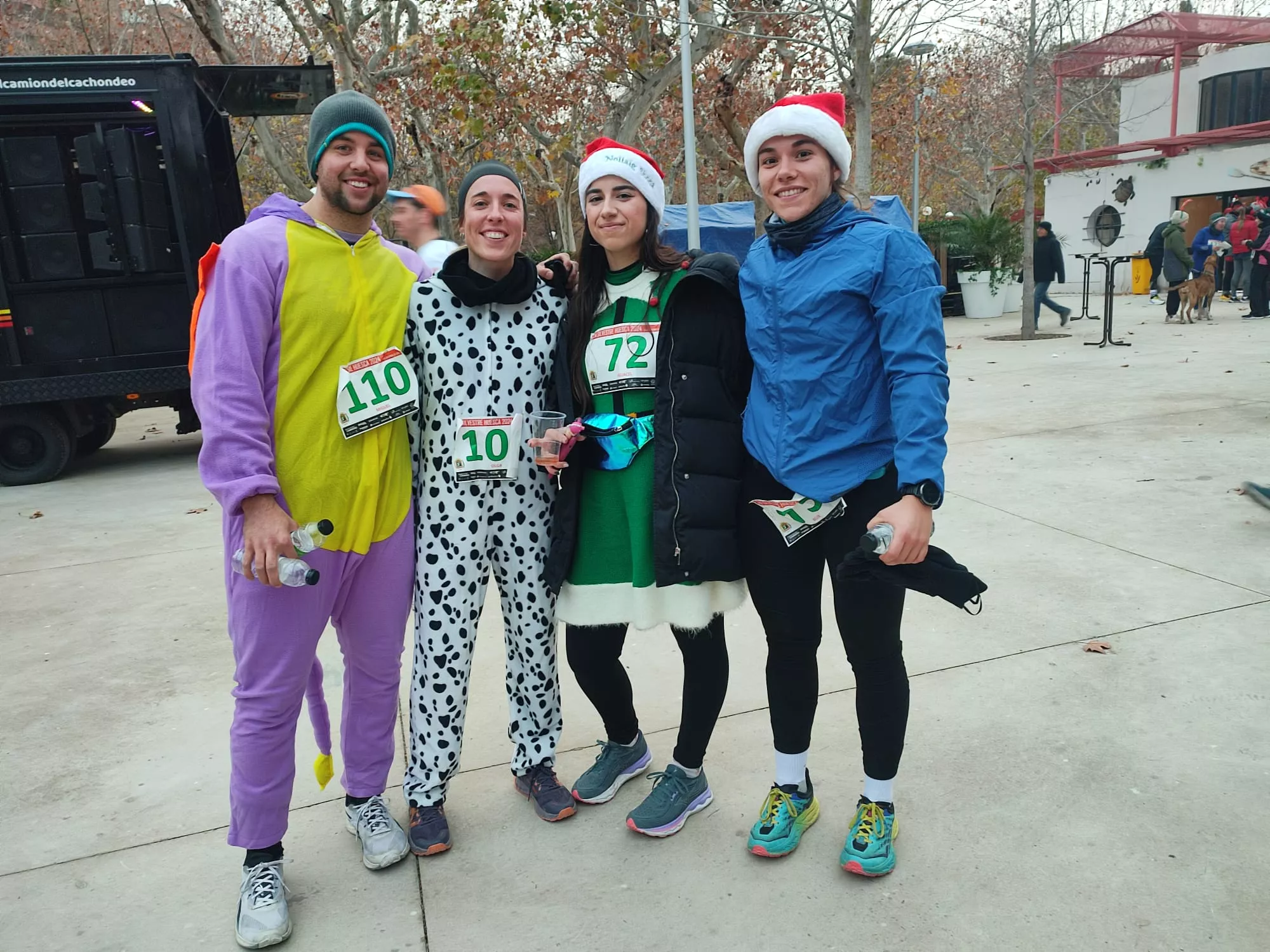 San Silvestre de Huesca 2024. Foto Miguel Ángel Blasco 