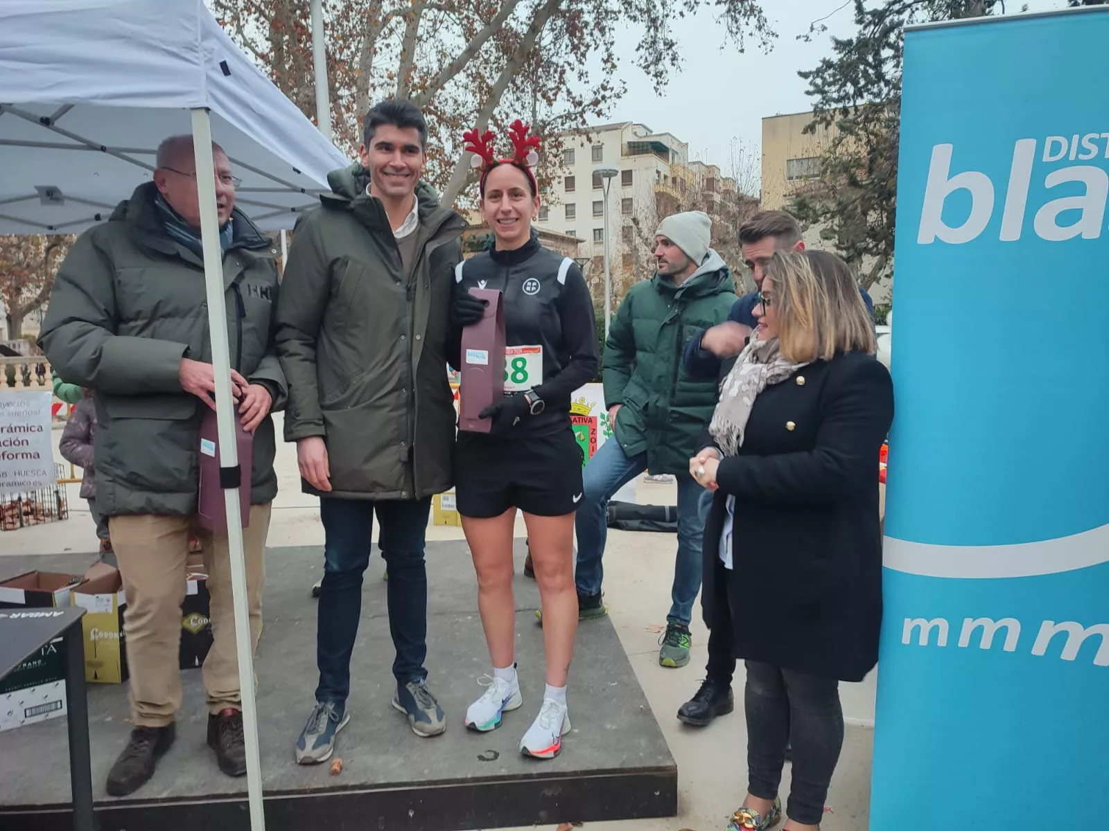 San Silvestre de Huesca 2024. Foto Miguel Ángel Blasco 