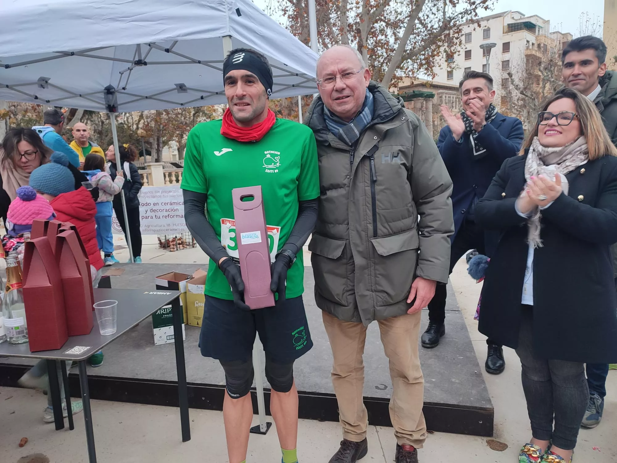 San Silvestre de Huesca 2024. Foto Miguel Ángel Blasco