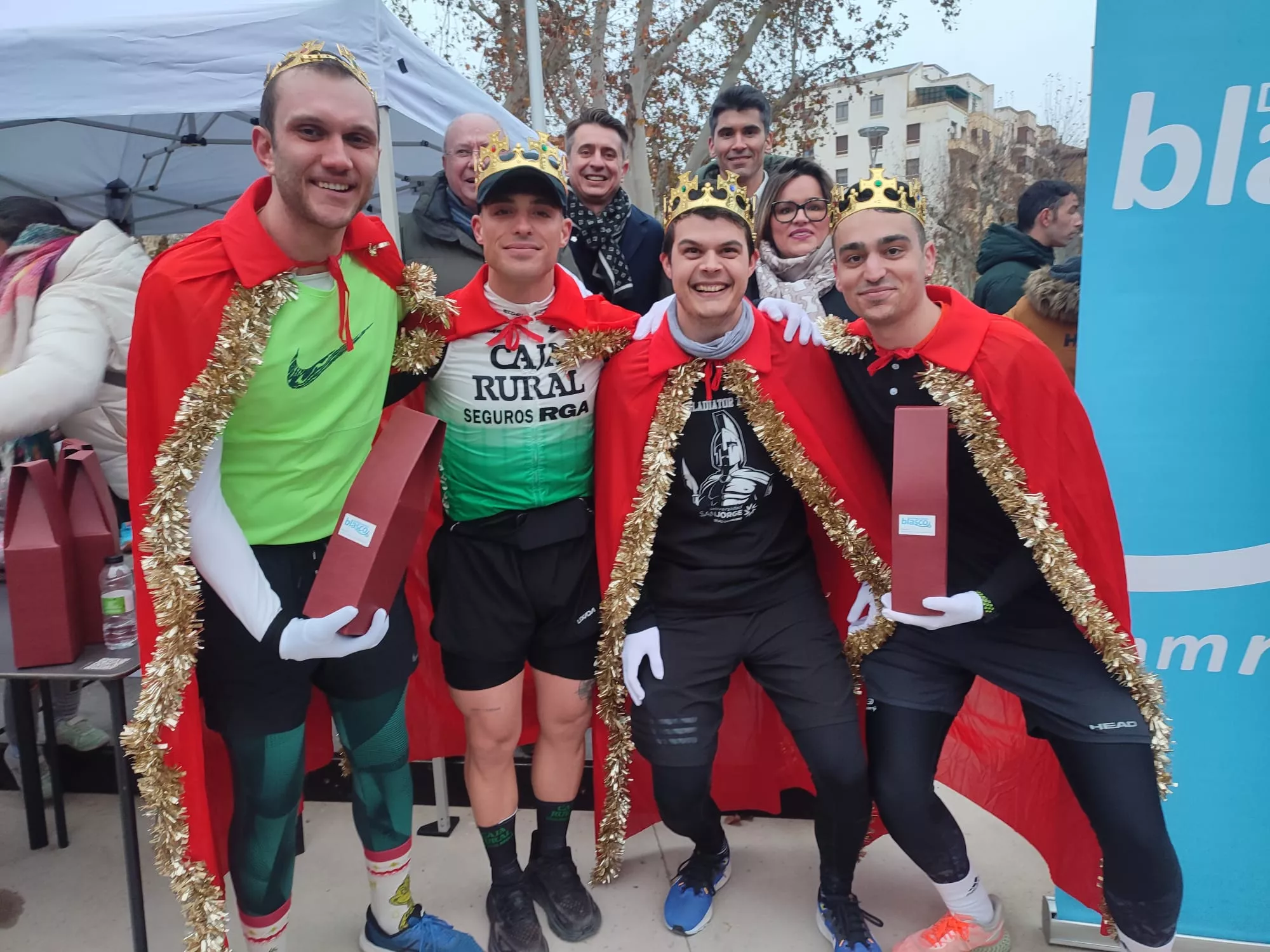 San Silvestre de Huesca 2024. Foto Miguel Ángel Blasco