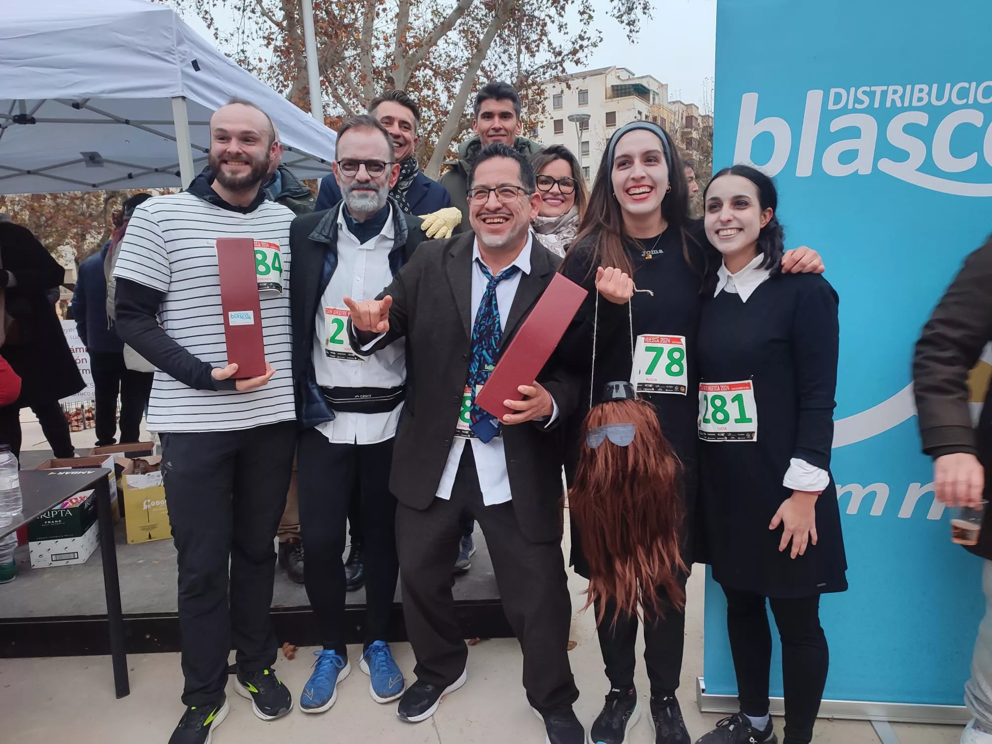 San Silvestre de Huesca 2024. Foto Miguel Ángel Blasco 