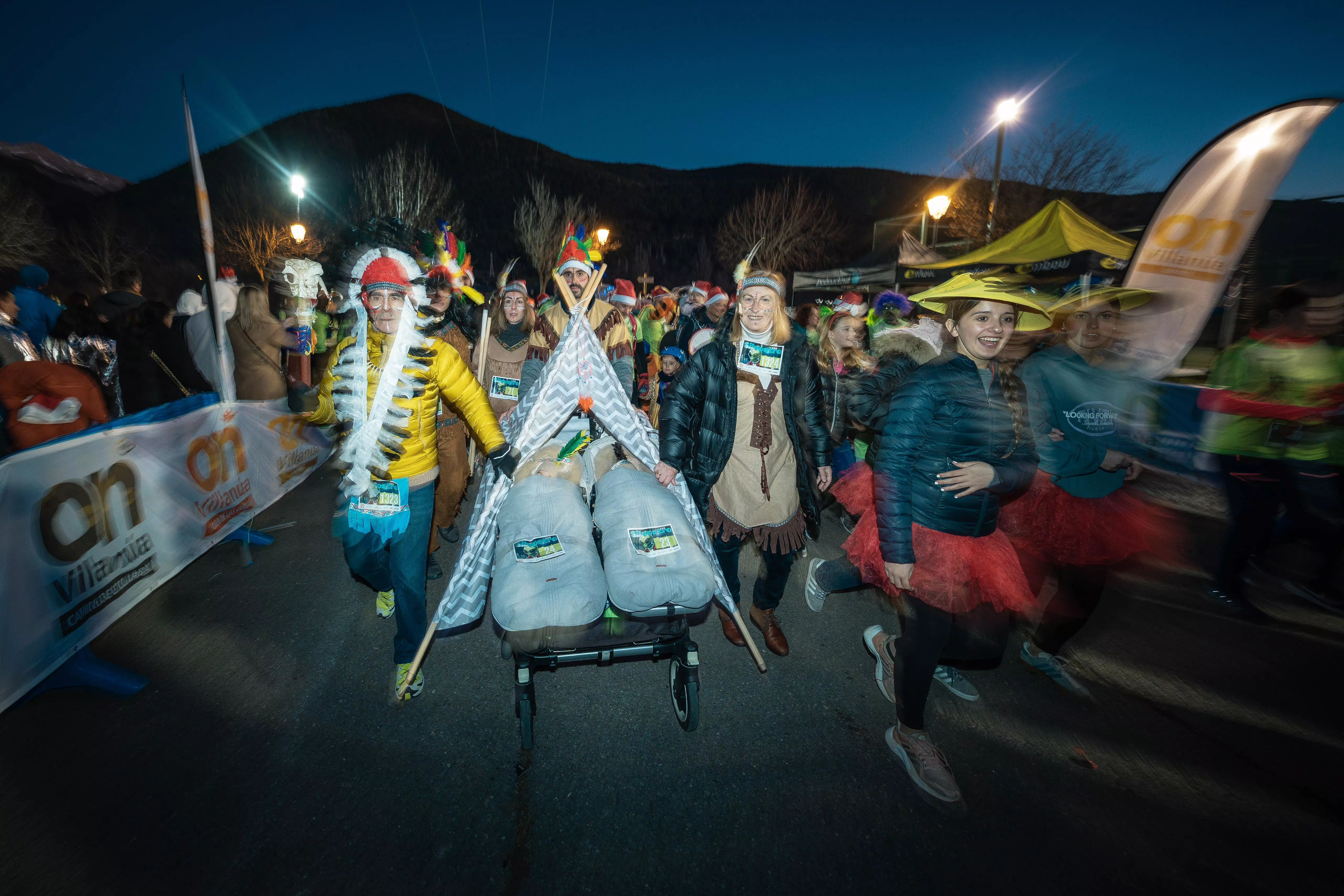 Una auténtica fiesta. Turismo Villanúa / Yhabril Moro