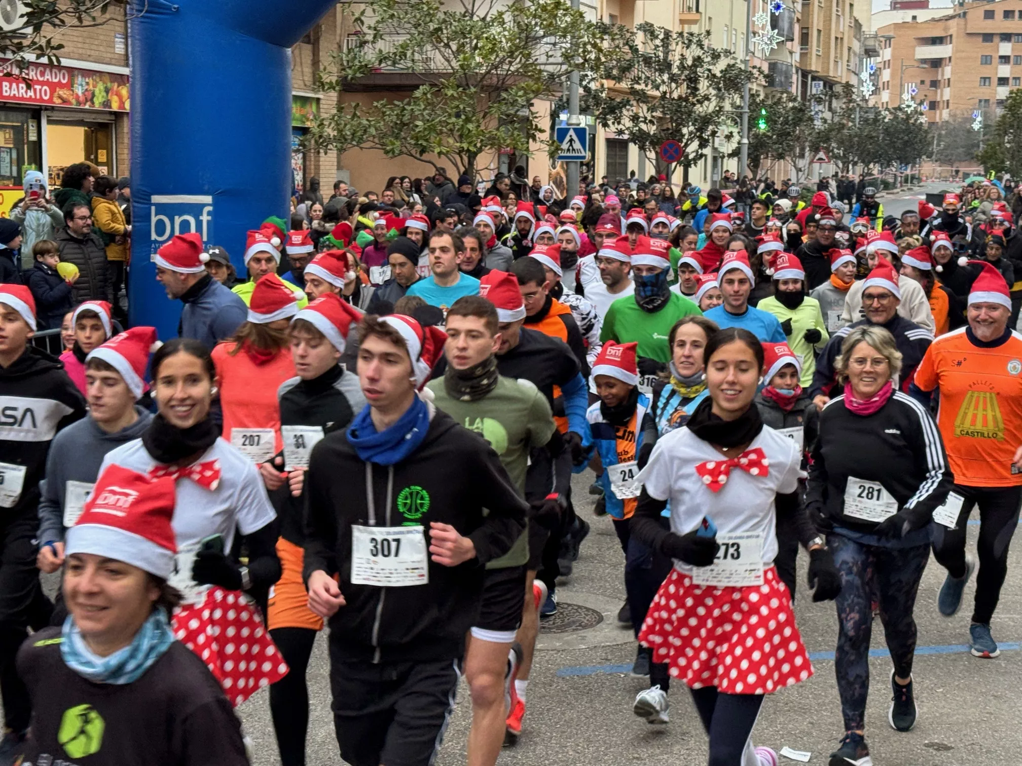 Salida multitudinaria.