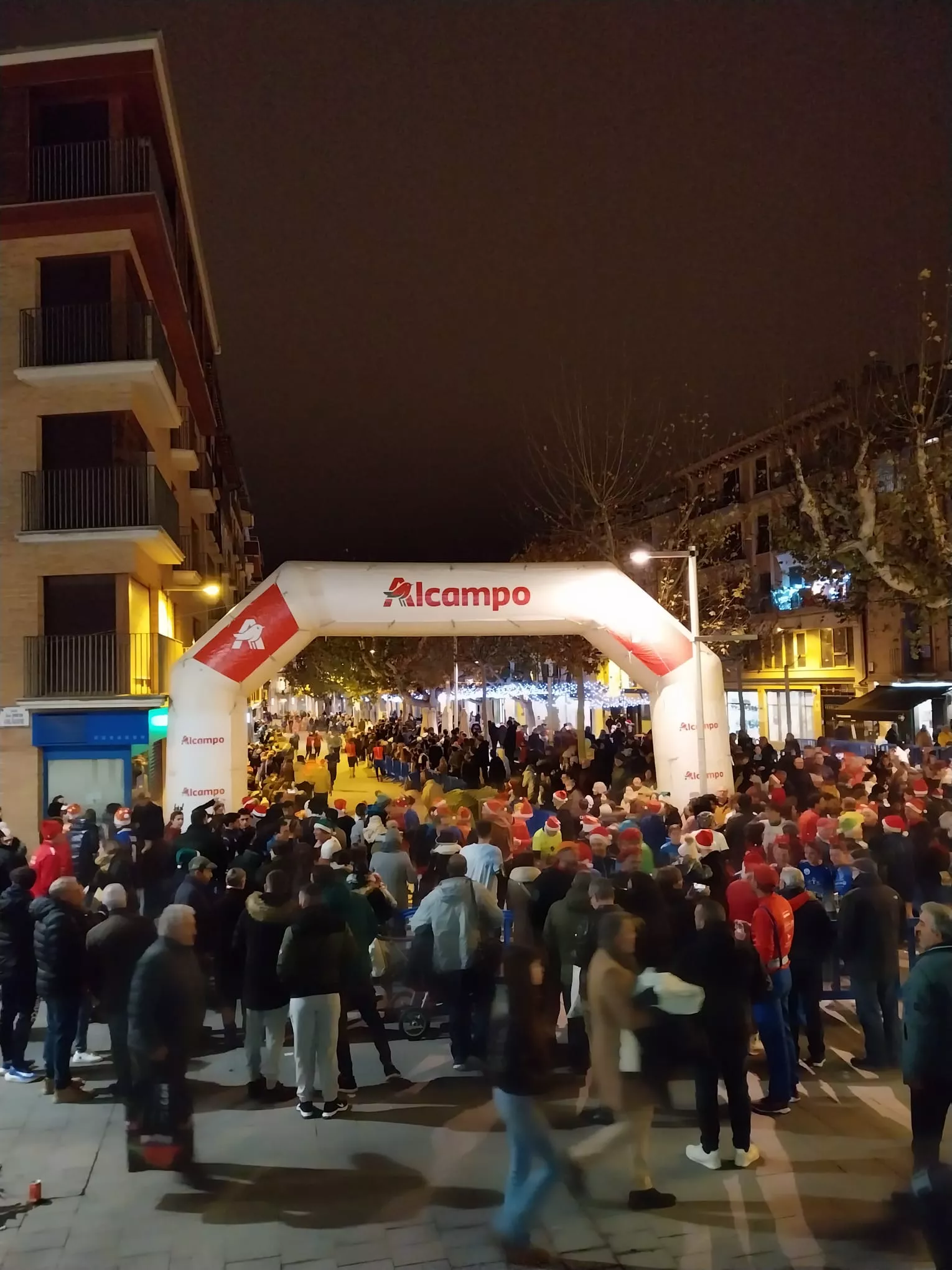 Ambientazo en Barbastro.