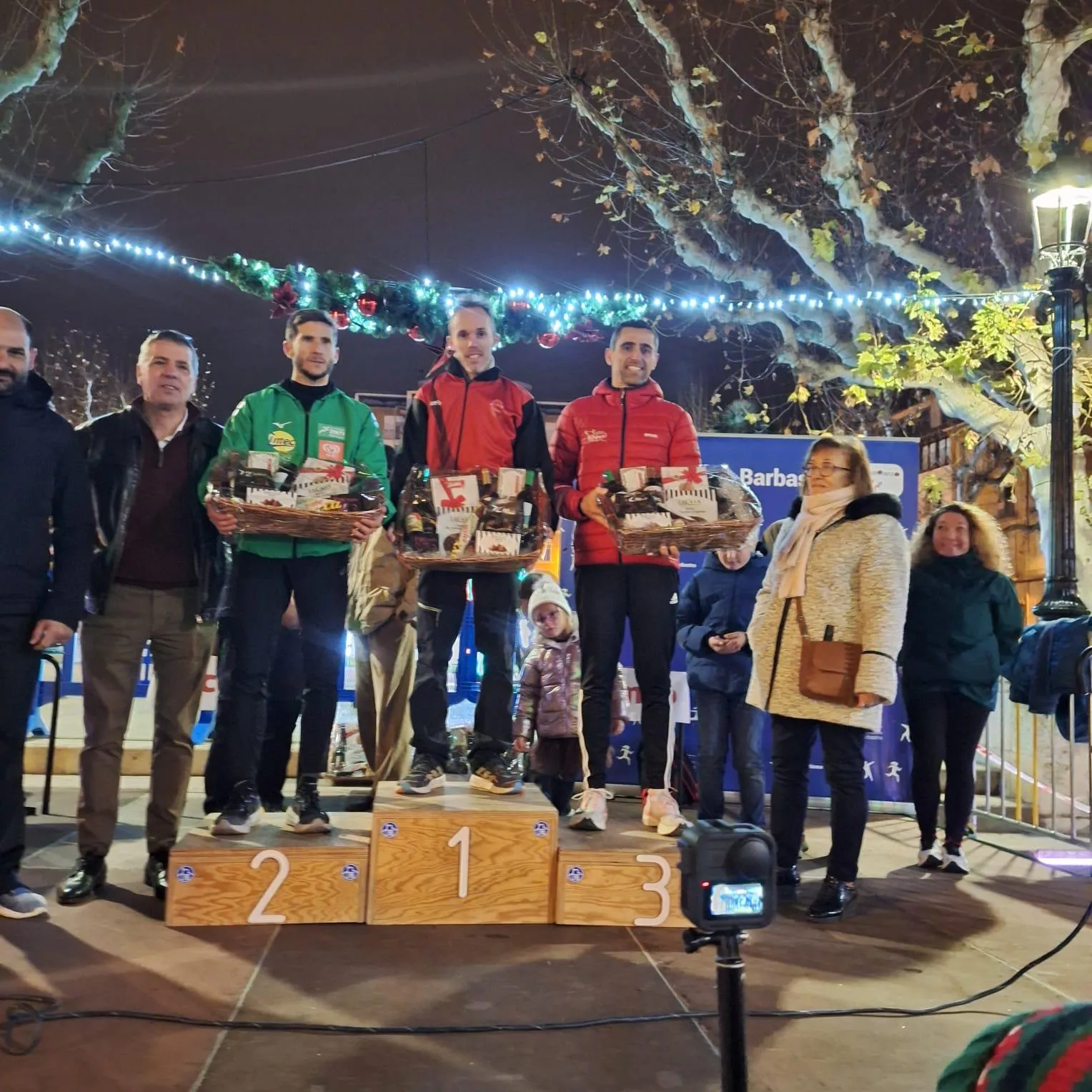 Podio absoluto masculino.