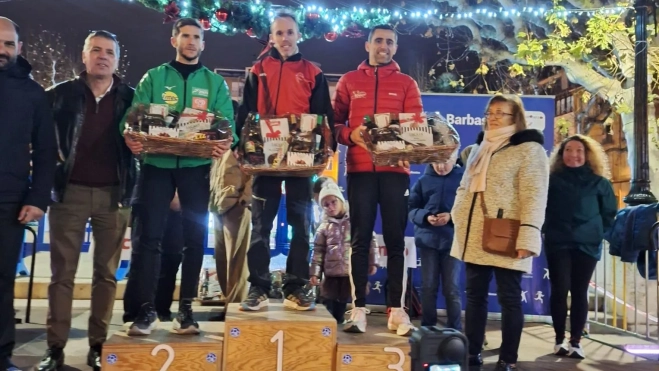 Podio absoluto masculino. Podio absoluto masculino.