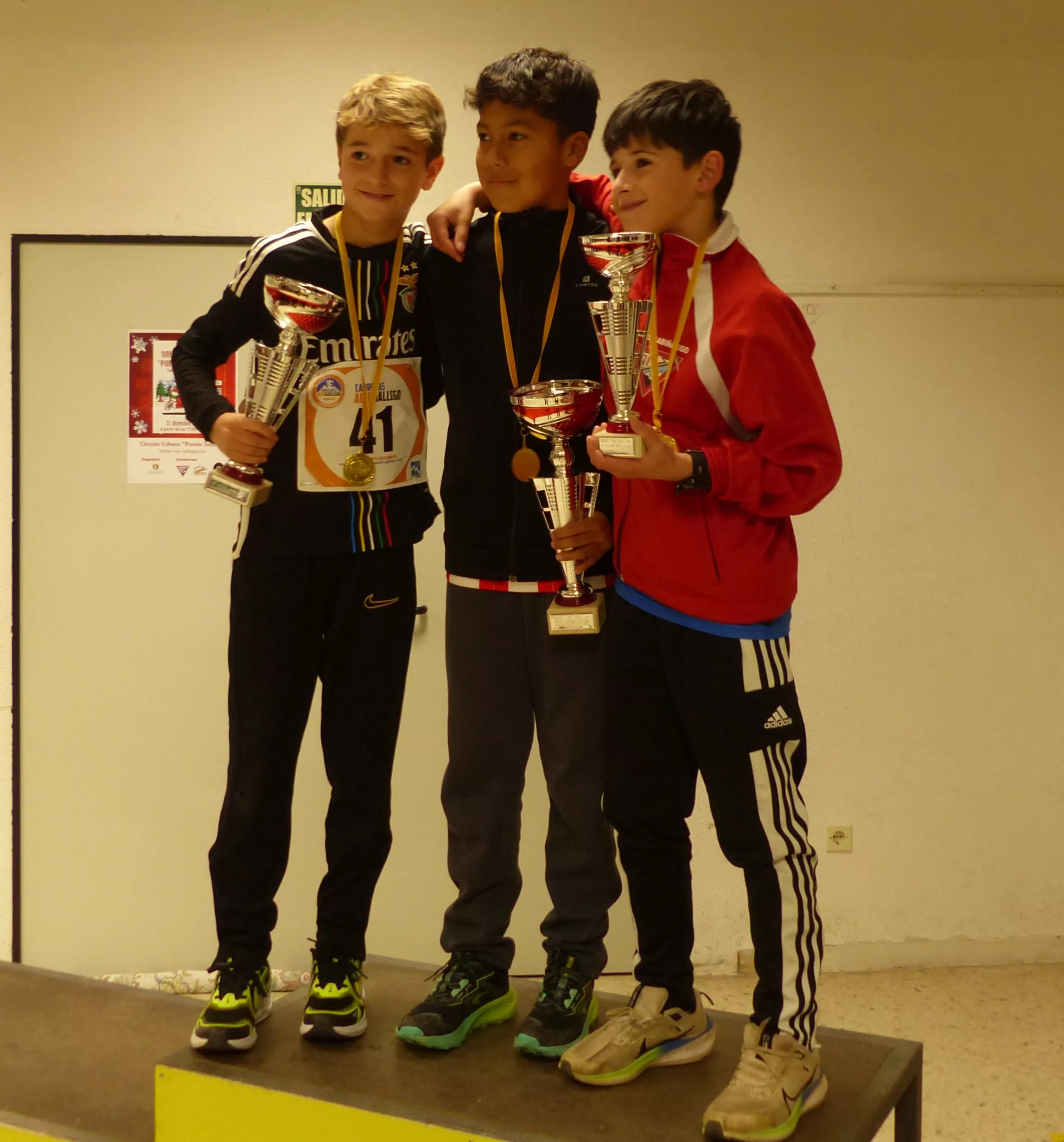 Alevín masculino.  Foto: Andrés Alcaraz.