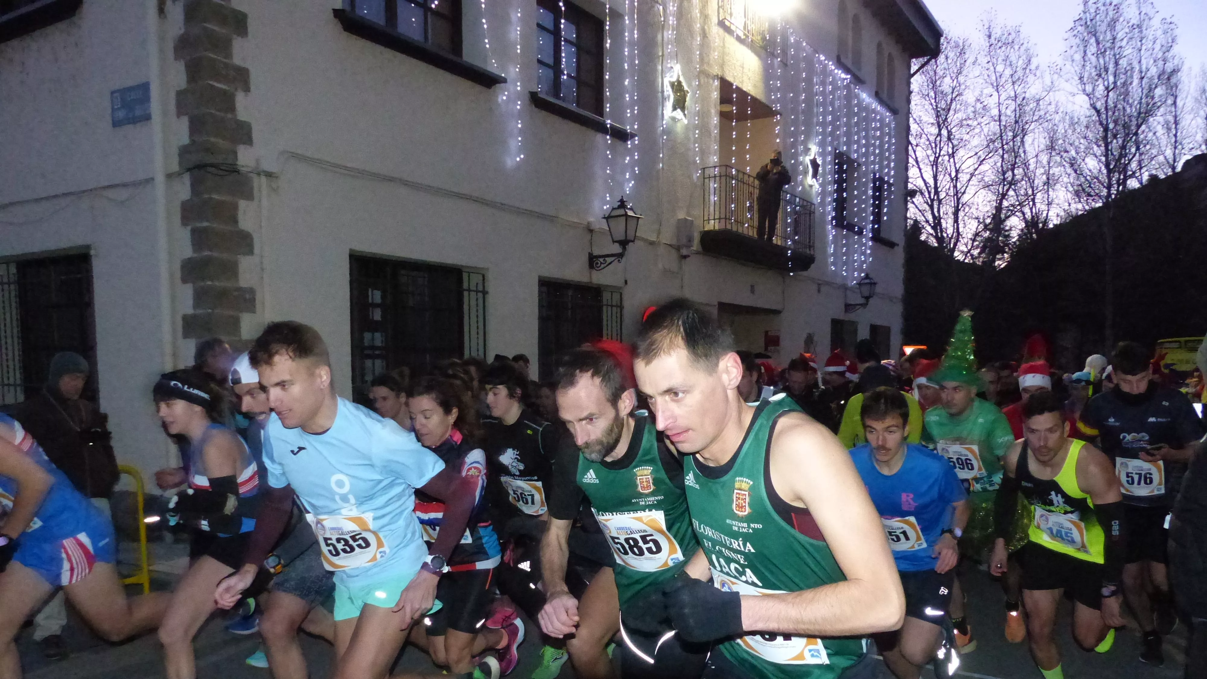 Imagen de la salida.  Foto: Andrés Alcaraz.