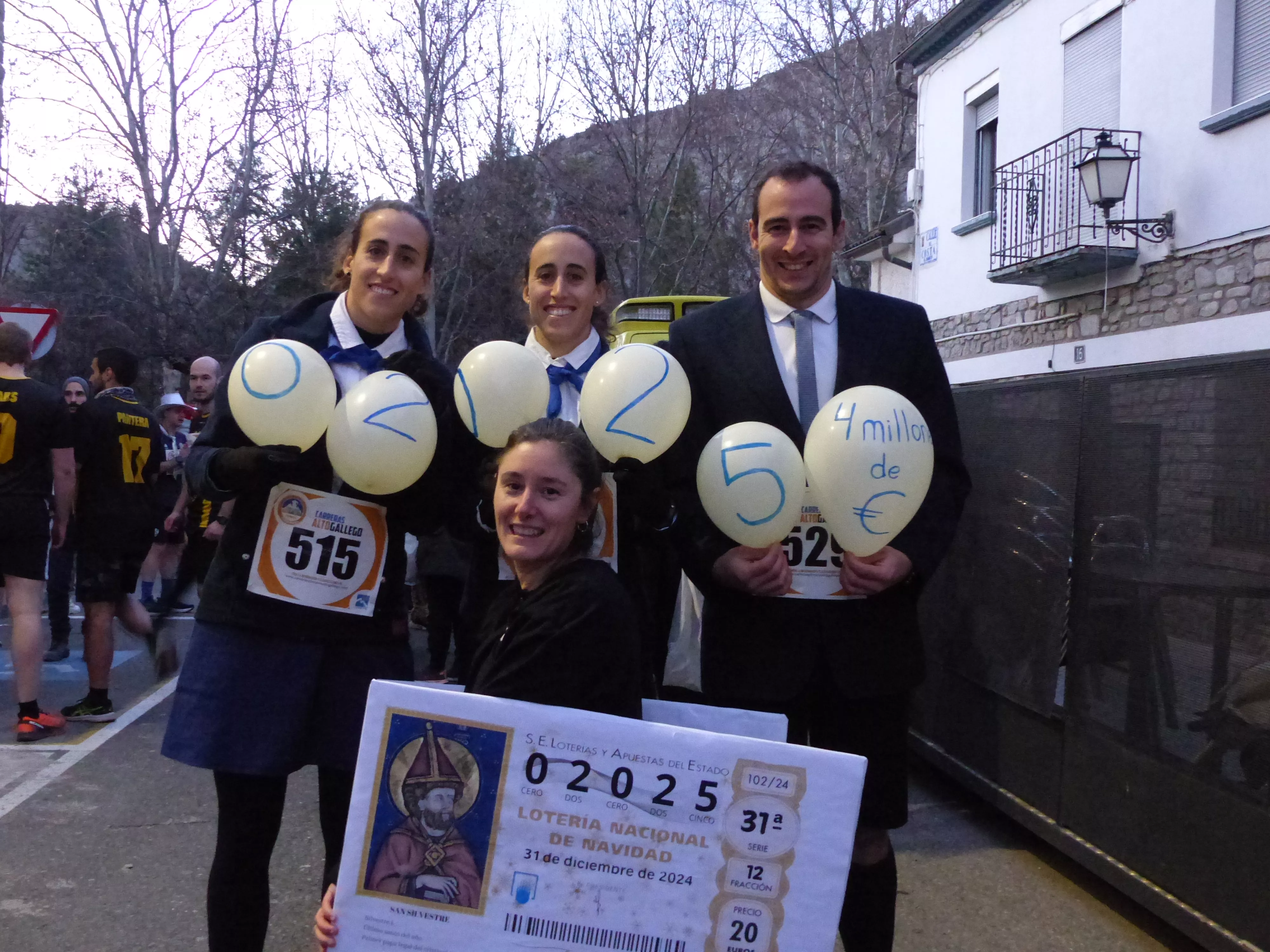 La lotería, otro de los disfraces.  Foto: Andrés Alcaraz.