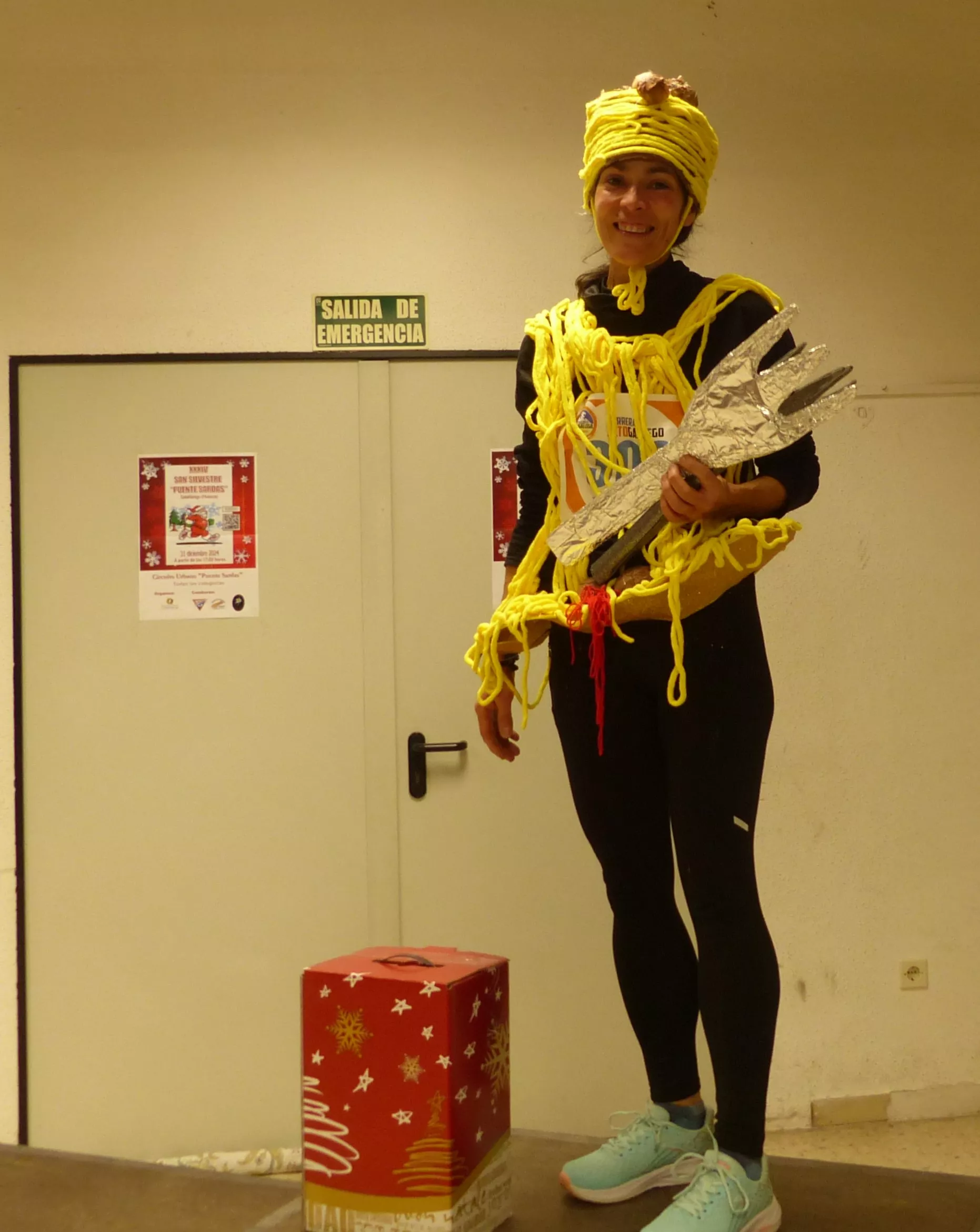 Premio disfraz individual.  Foto: Andrés Alcaraz.