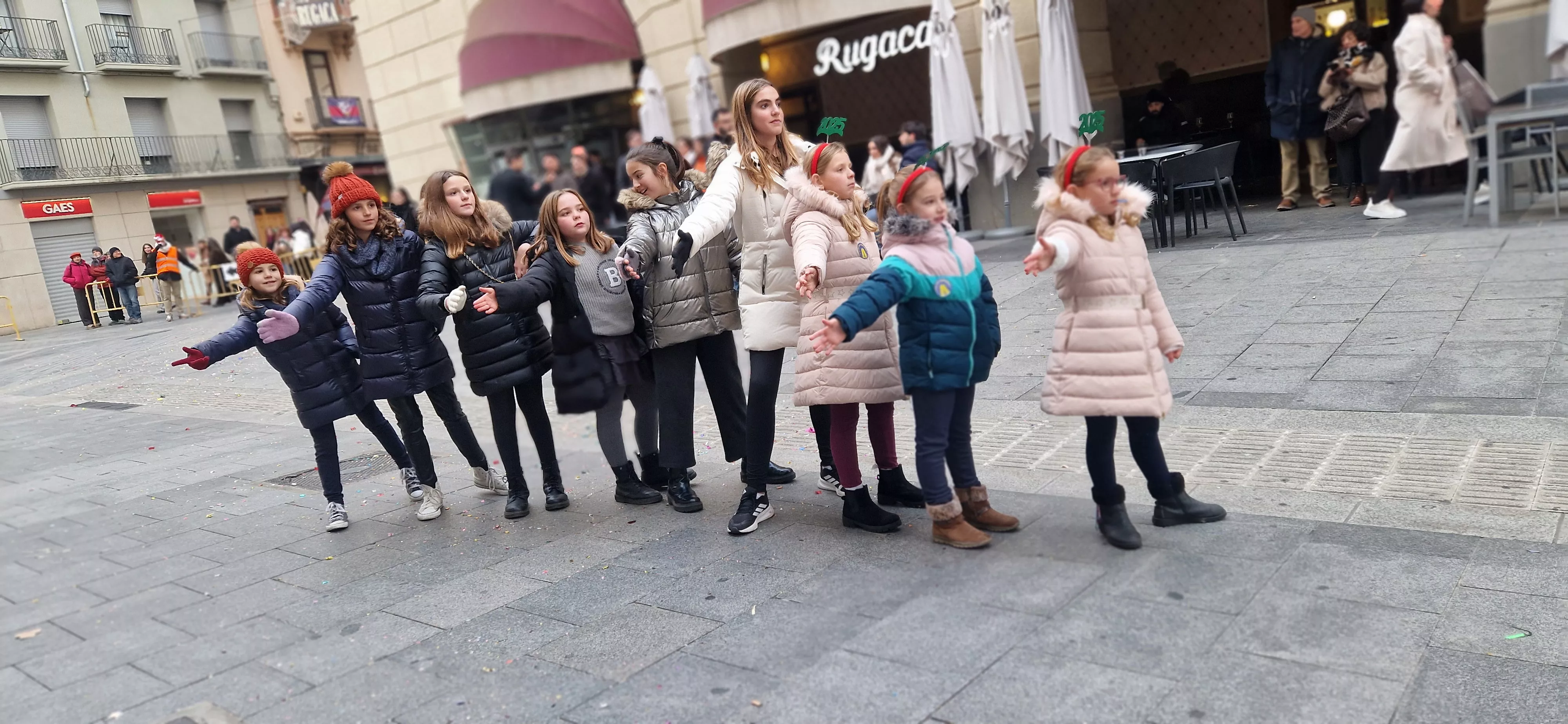 Algunos oscenses nos han contado sus deseos para este 2025. Foto Myriam Martínez