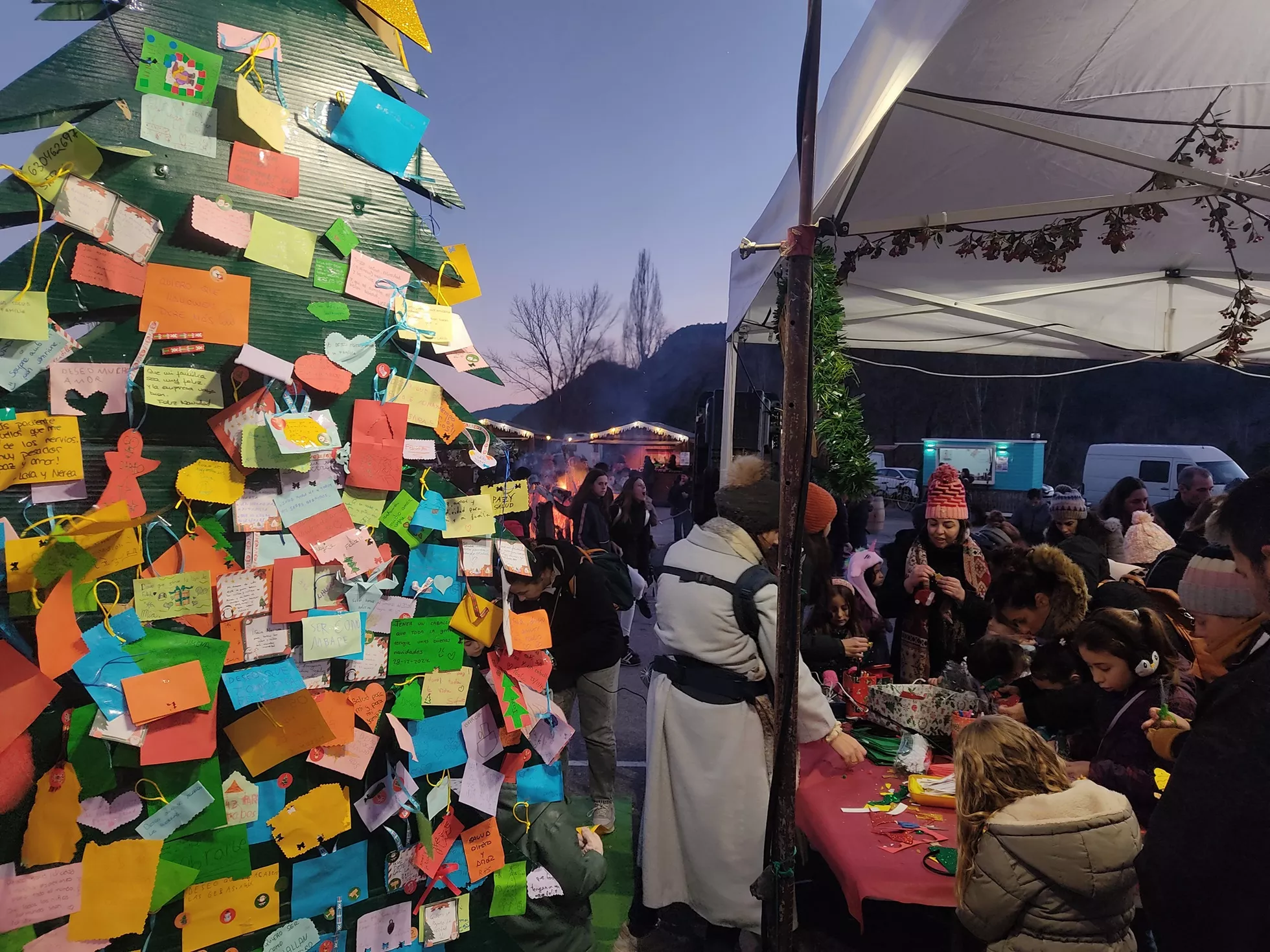 Árbol de los deseos.