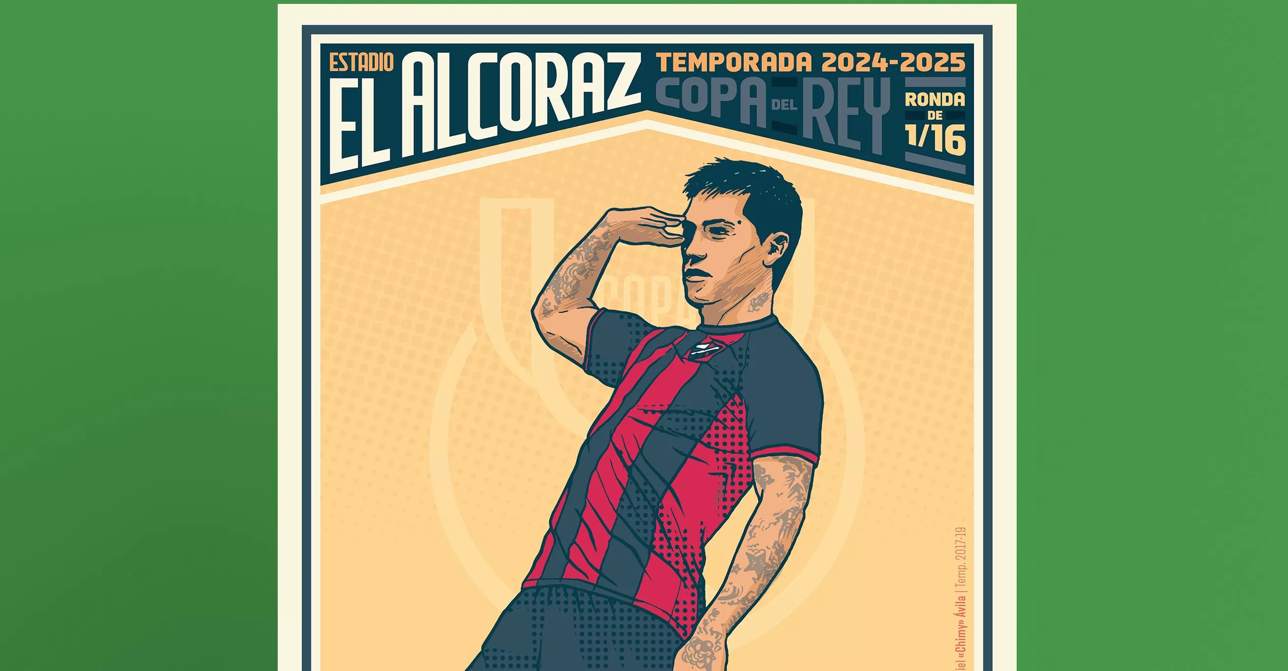 Un diseño "extra" para homenajear al Chimy Ávila