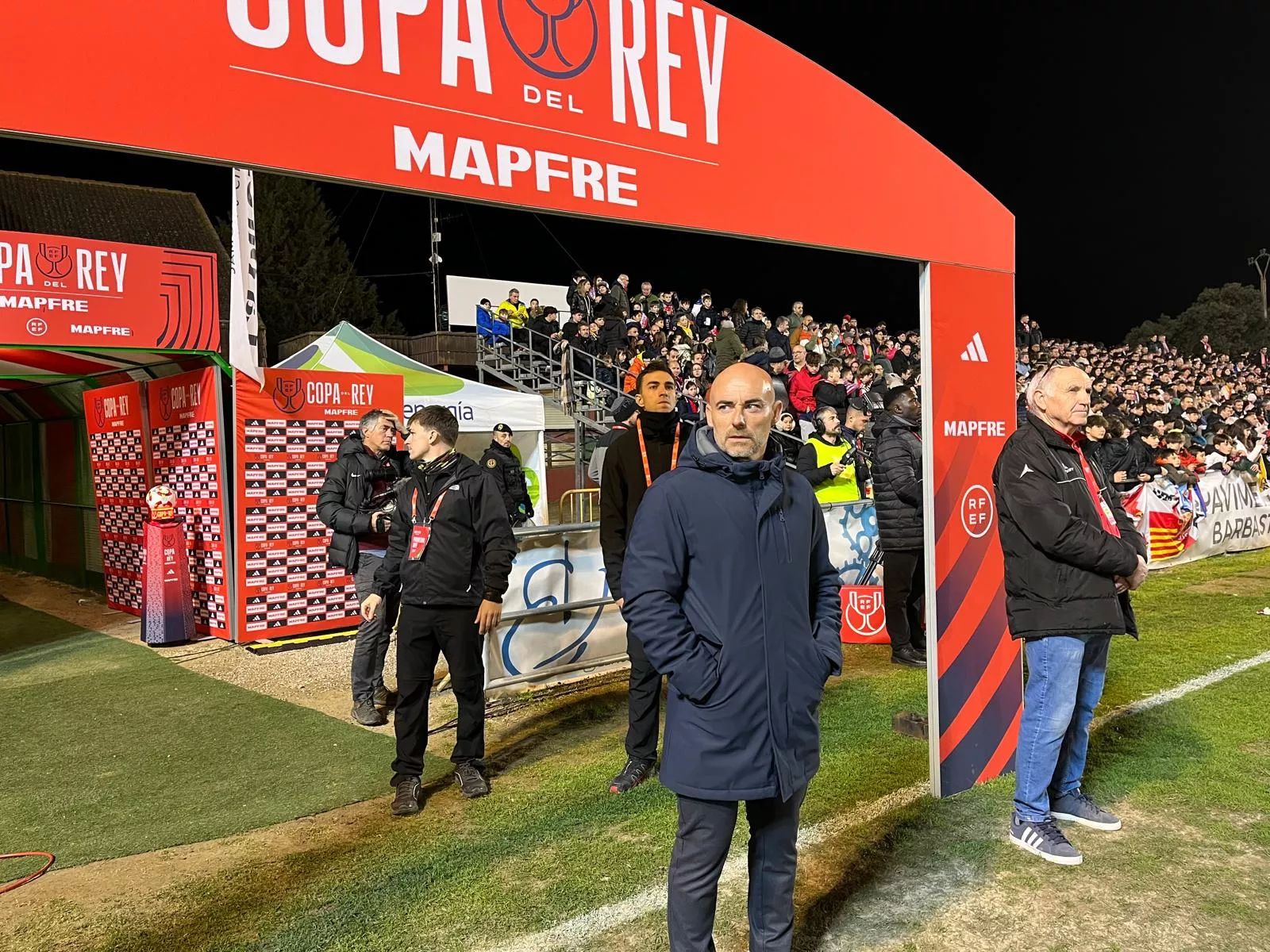 Imágenes del UD Barbastro - FC Barcelona de Copa del Rey. Foto: Adri Mora