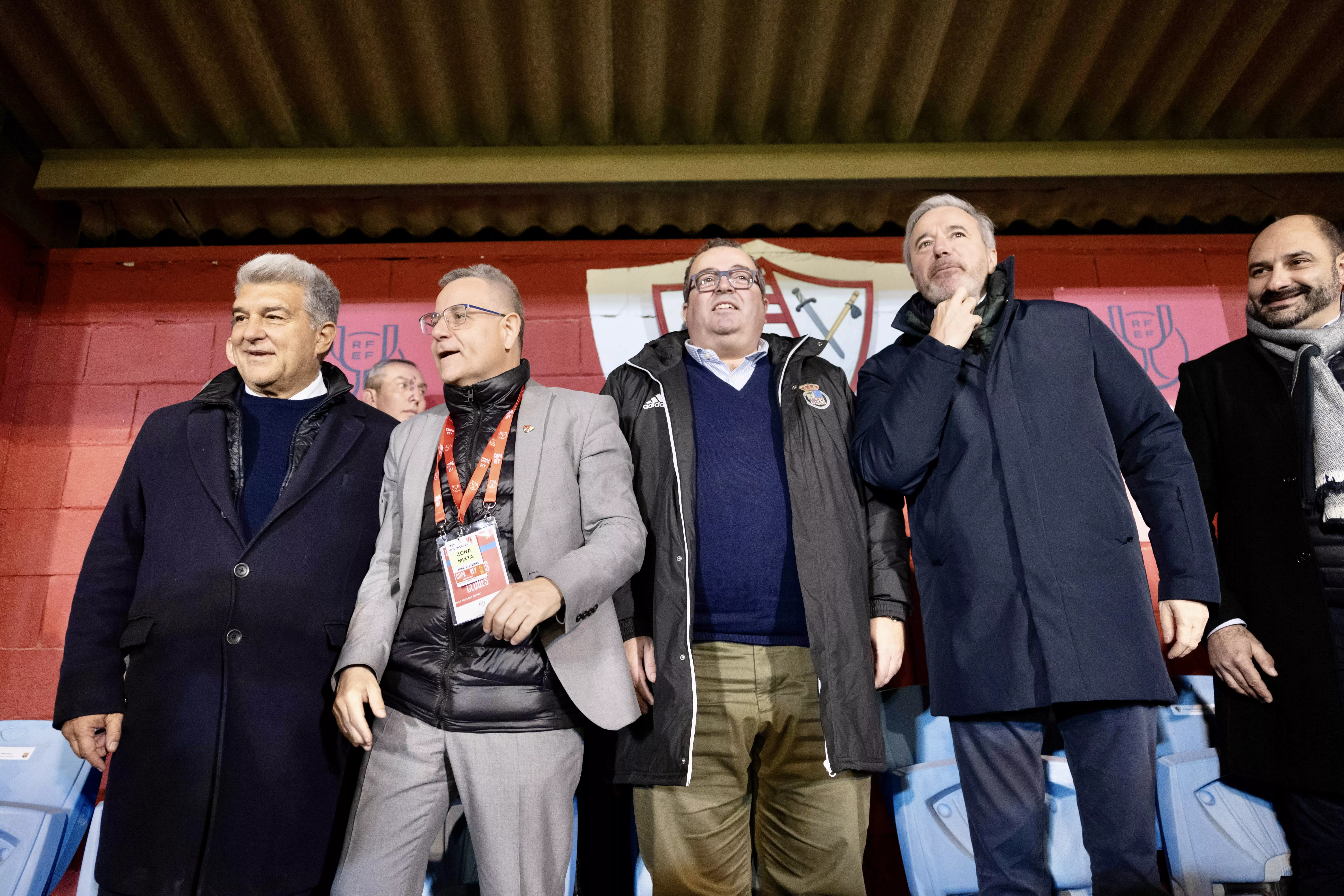 Imágenes del UD Barbastro - FC Barcelona de Copa del Rey. 