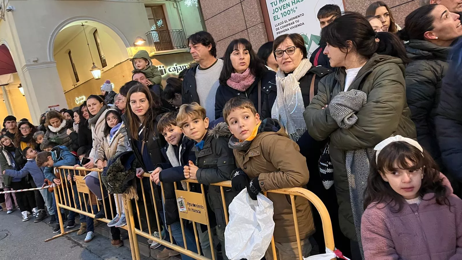 Cabalgata de Reyes Magos de Huesca. Foto Mercedes Manterola