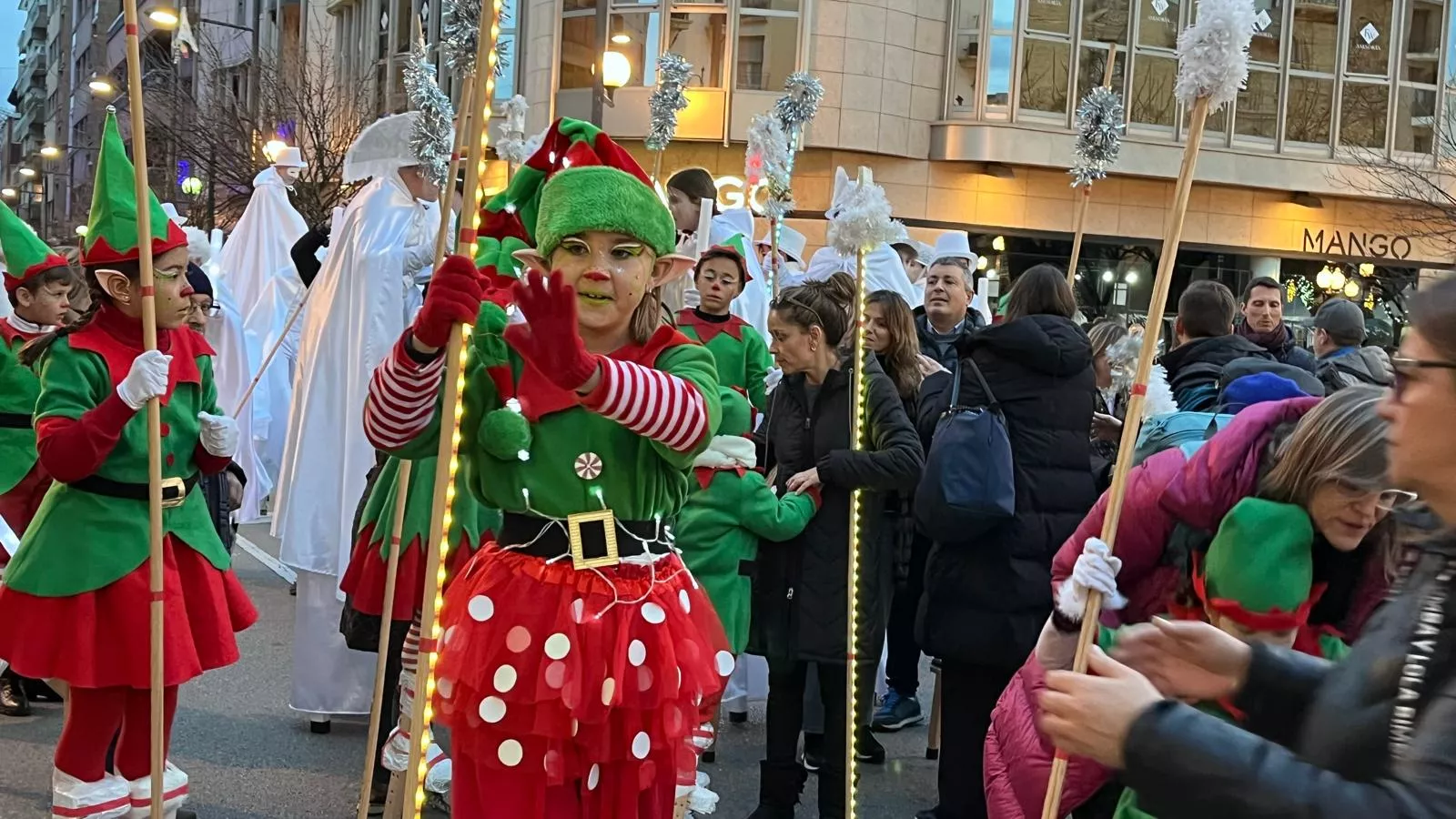 Cabalgata de Reyes Magos de Huesca. Foto Mercedes Manterola