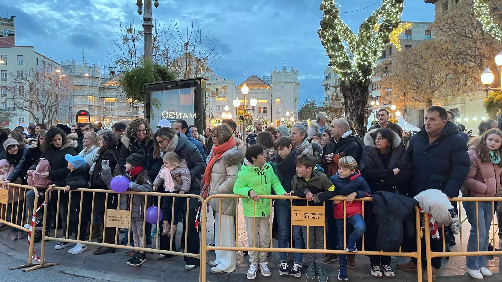 Cabalgata de Reyes Magos de Huesca. Foto Mercedes Manterola