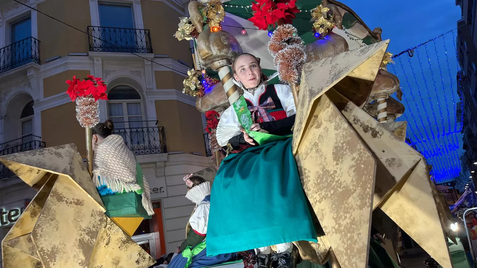Cabalgata de Reyes Magos de Huesca. Foto Mercedes Manterola