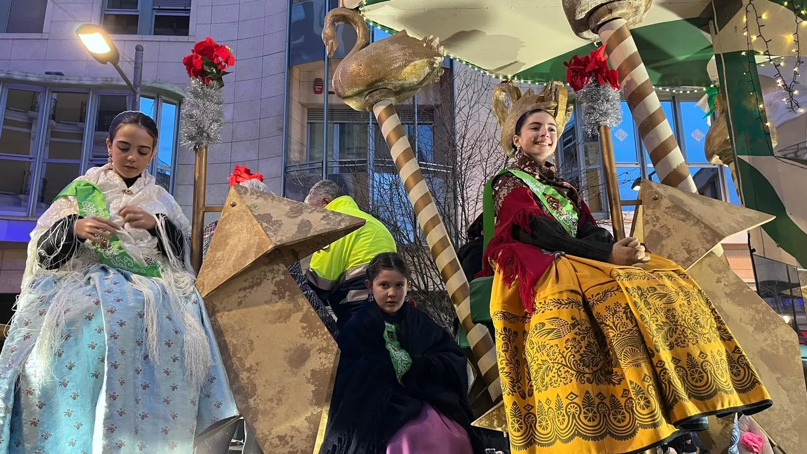 Cabalgata de Reyes Magos de Huesca. Foto Mercedes Manterola