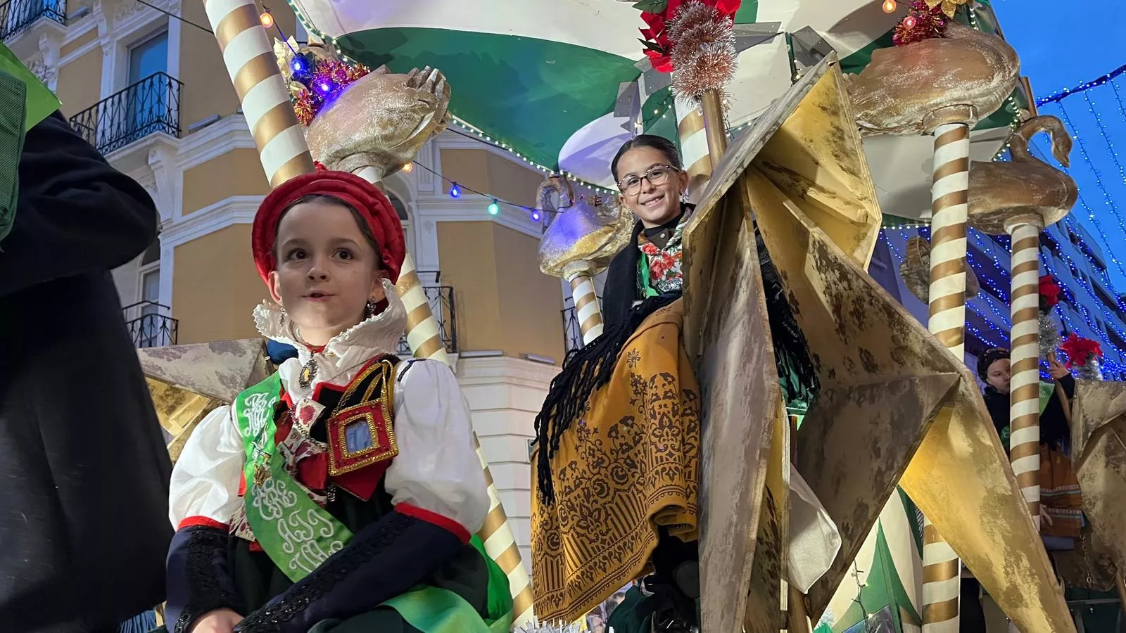 Cabalgata de Reyes Magos de Huesca. Foto Mercedes Manterola