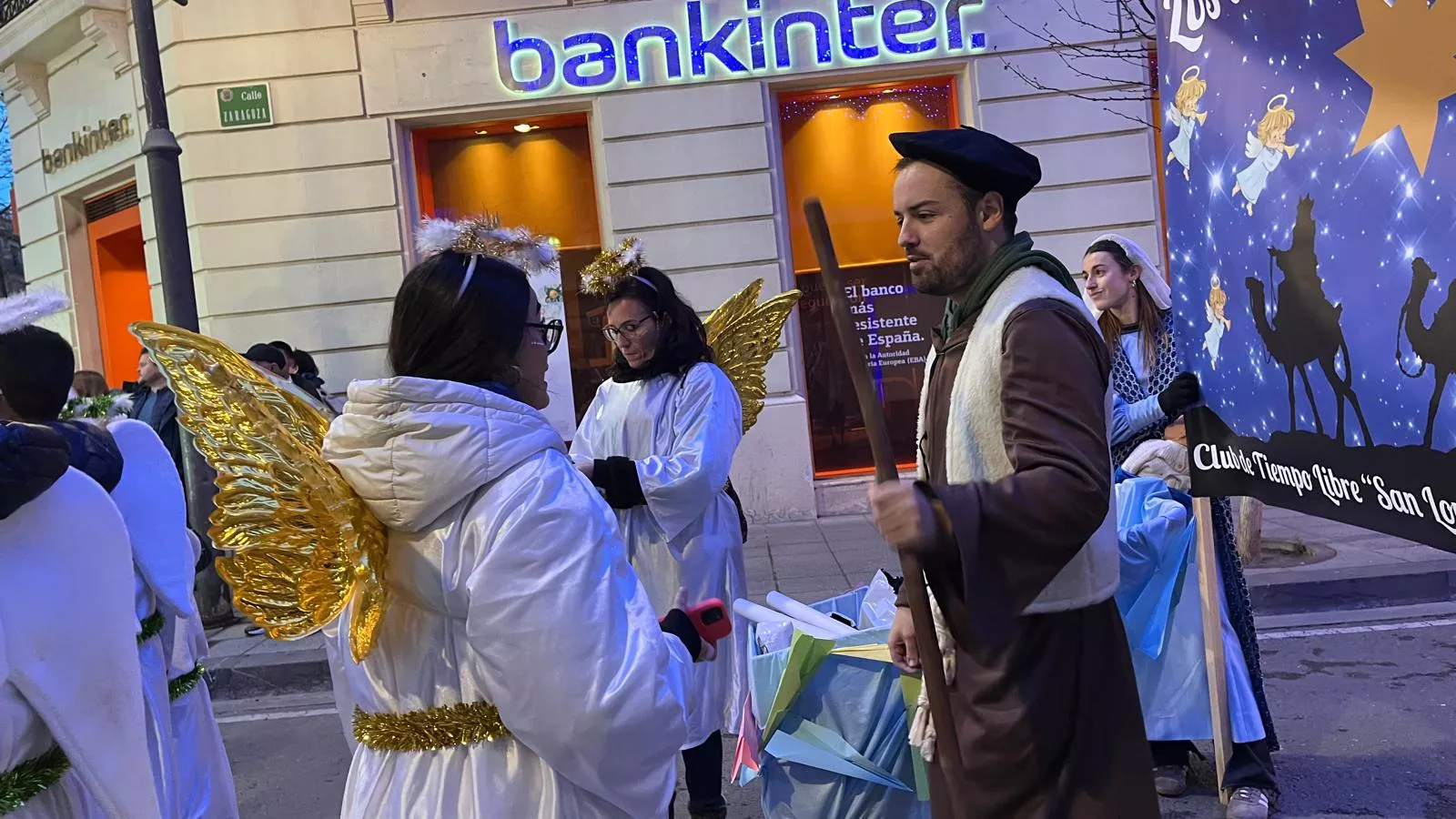Cabalgata de Reyes Magos de Huesca. Foto Mercedes Manterola