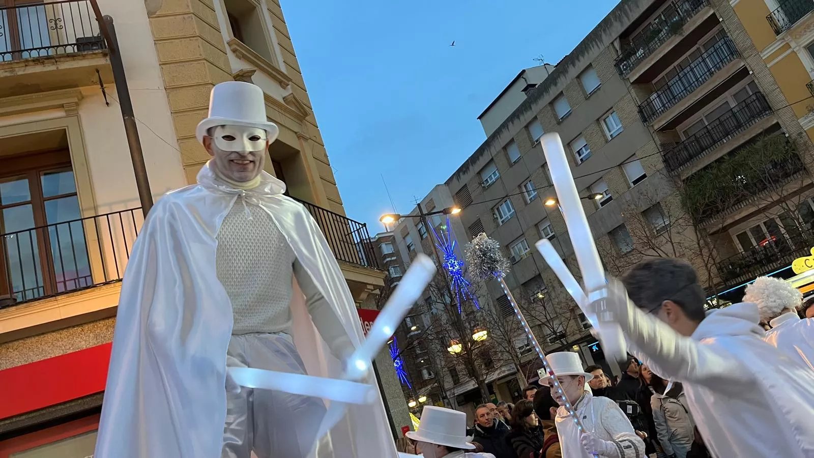 Cabalgata de Reyes Magos de Huesca. Foto Mercedes Manterola