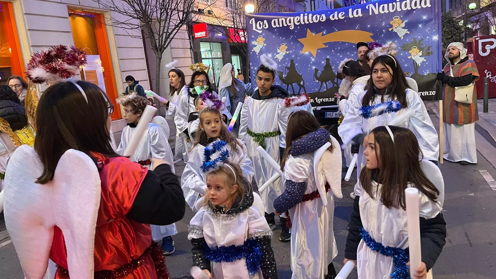 Cabalgata de Reyes Magos de Huesca. Foto Mercedes Manterola
