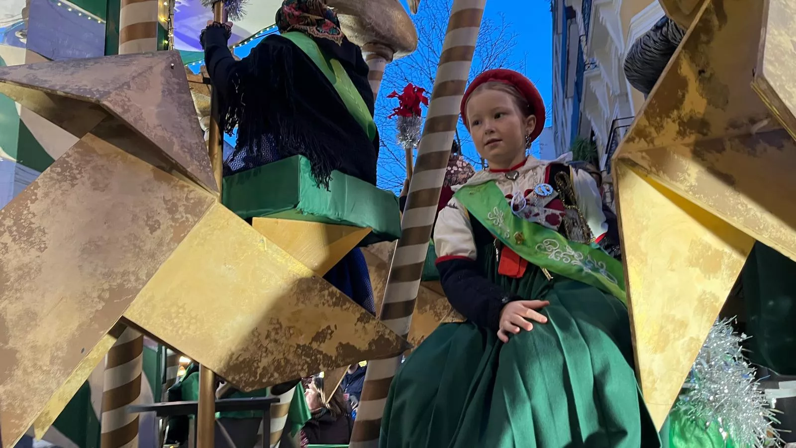 Cabalgata de Reyes Magos de Huesca. Foto Mercedes Manterola
