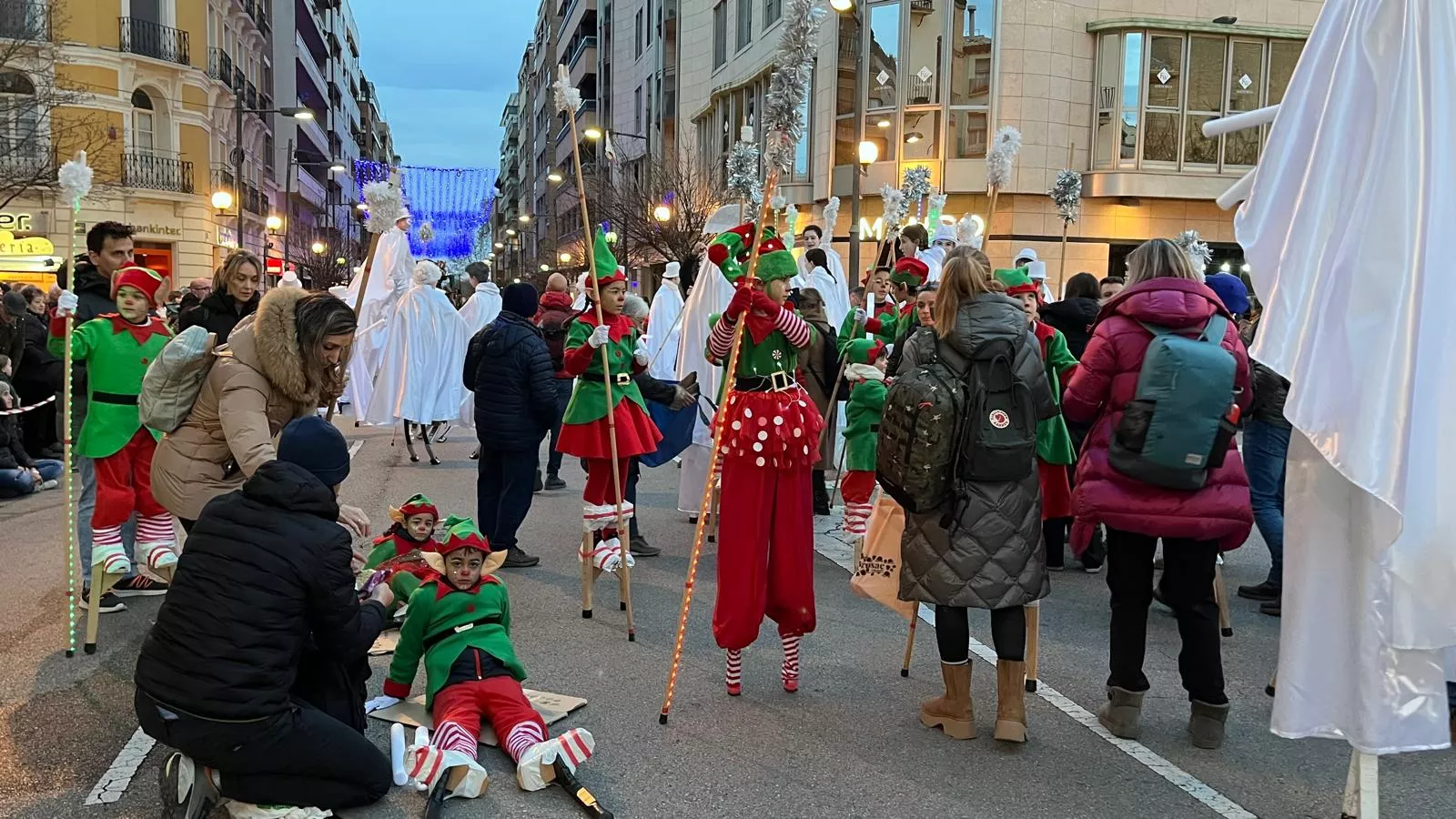 Cabalgata de Reyes Magos de Huesca. Foto Mercedes Manterola