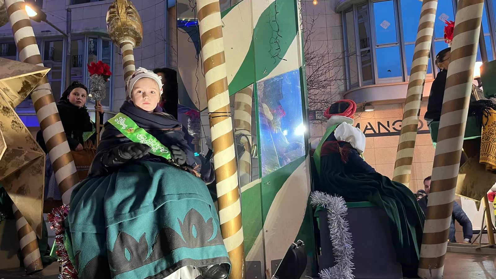 Cabalgata de Reyes Magos de Huesca. Foto Mercedes Manterola