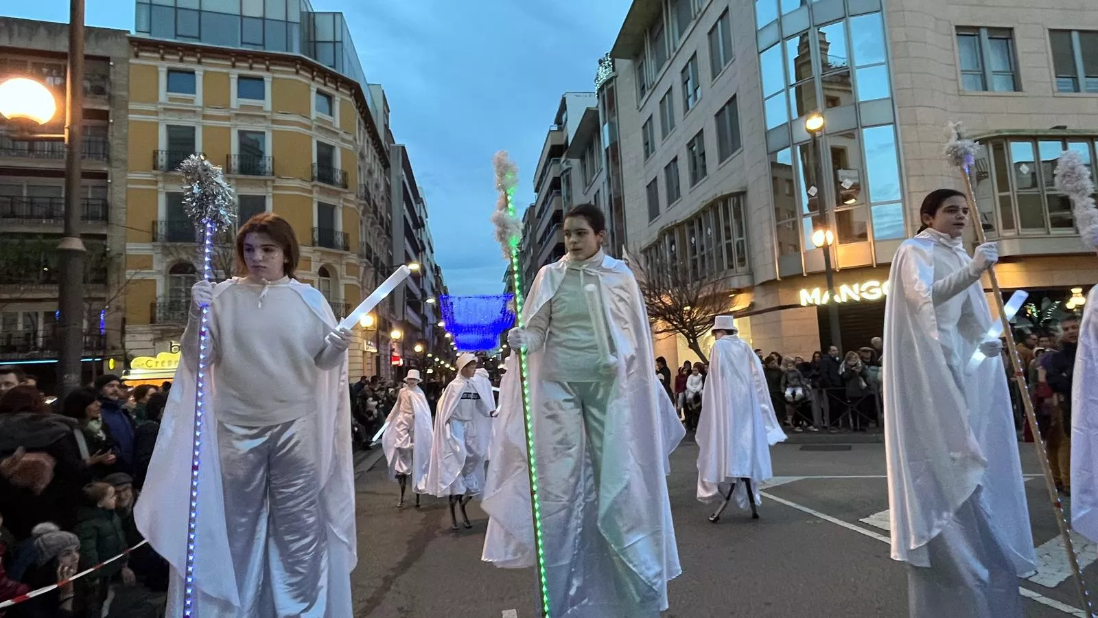 Cabalgata de Reyes Magos de Huesca. Foto Mercedes Manterola