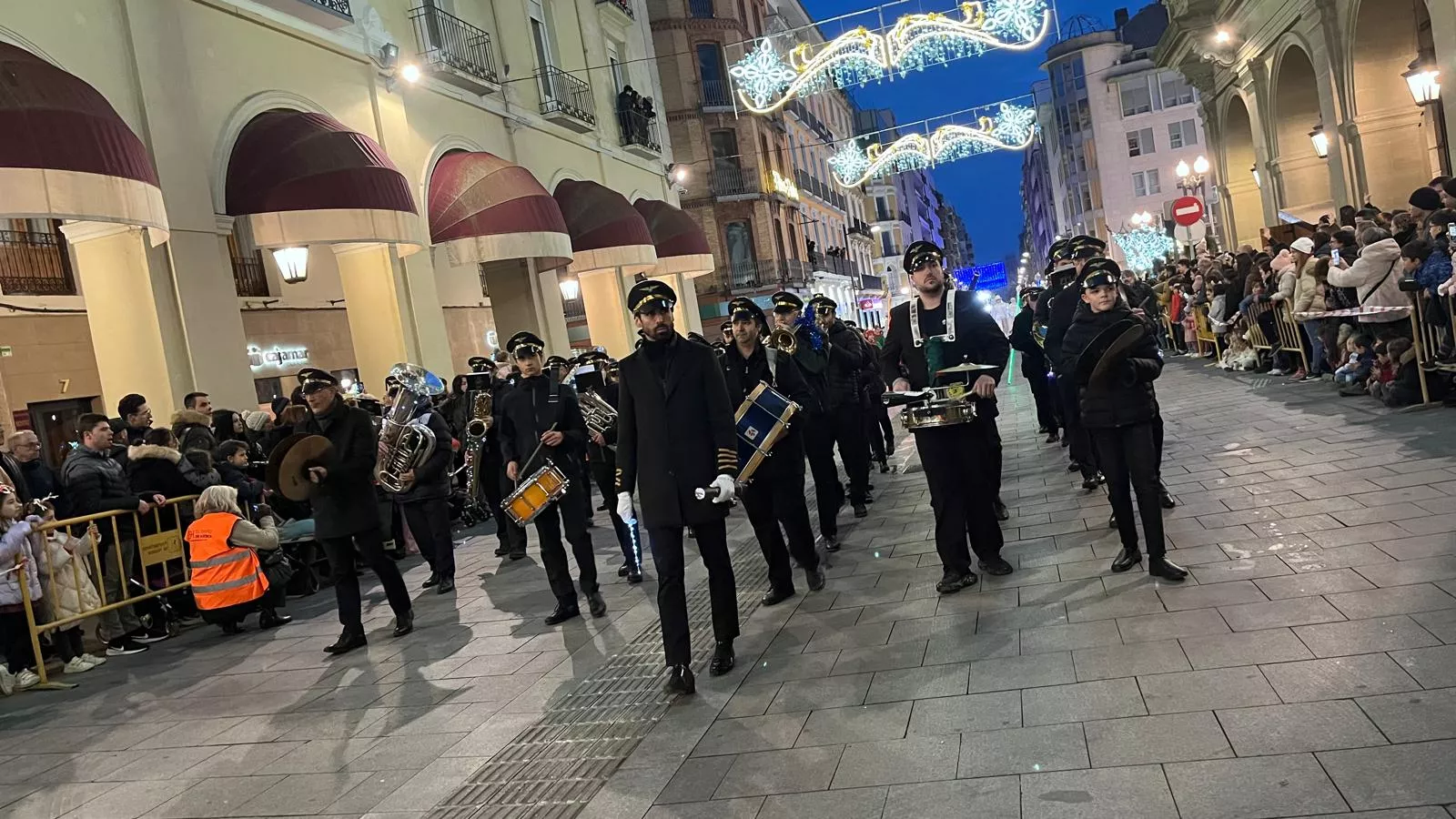 Cabalgata de Reyes Magos de Huesca. Foto Mercedes Manterola