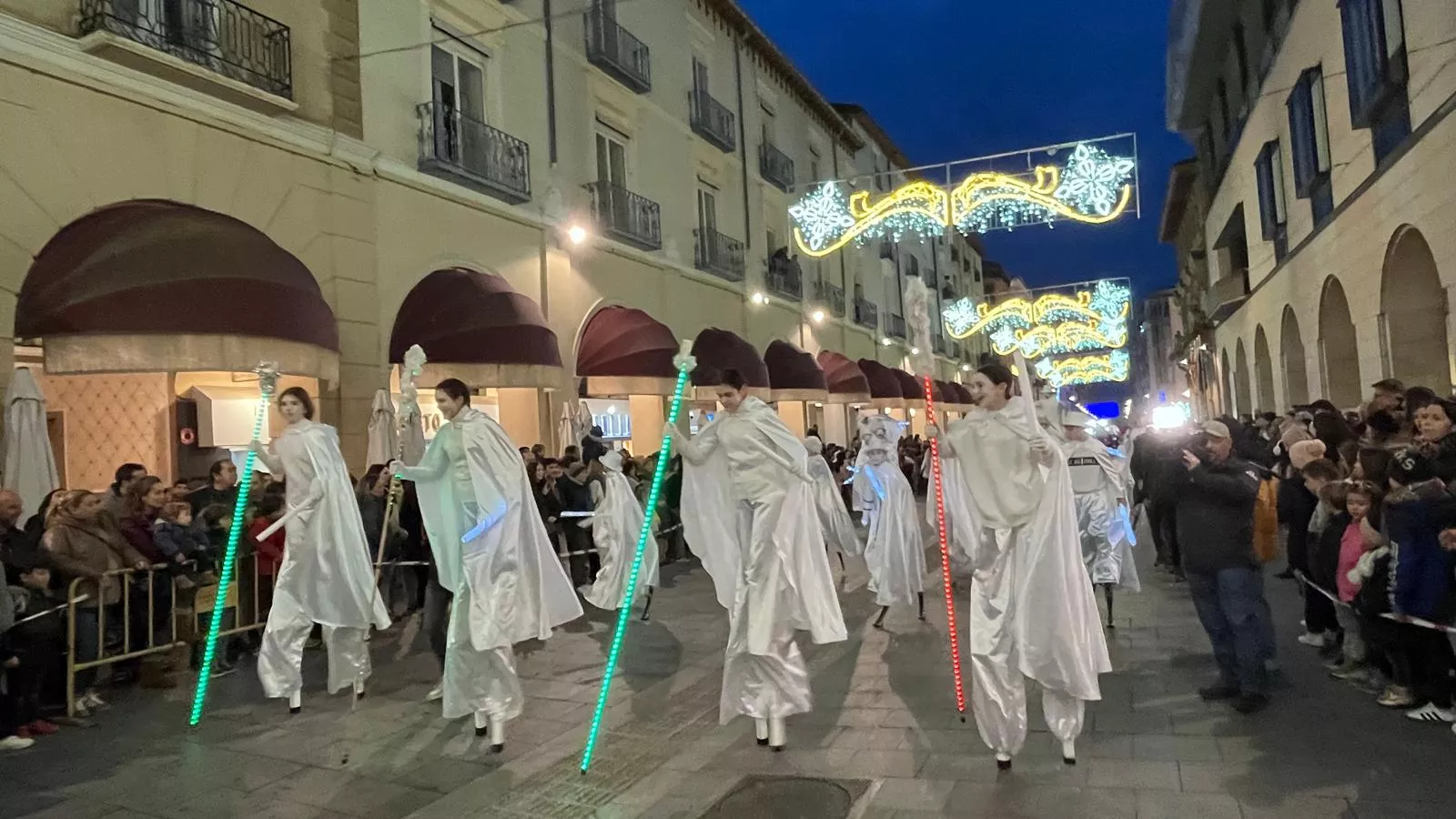 Cabalgata de Reyes Magos de Huesca. Foto Mercedes Manterola