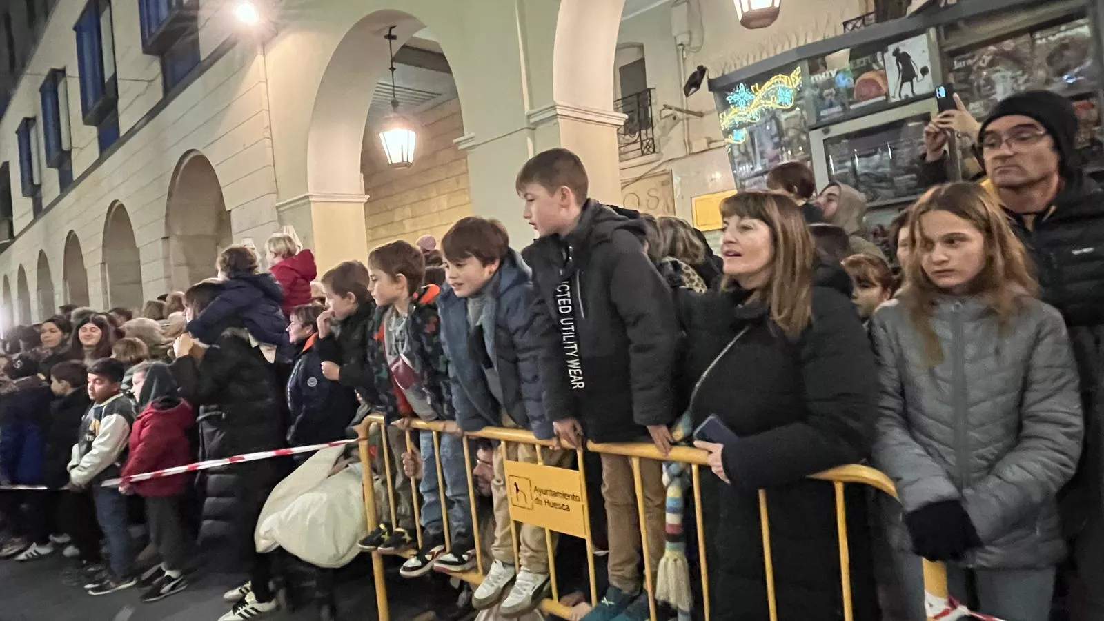 Cabalgata de Reyes Magos de Huesca. Foto Mercedes Manterola